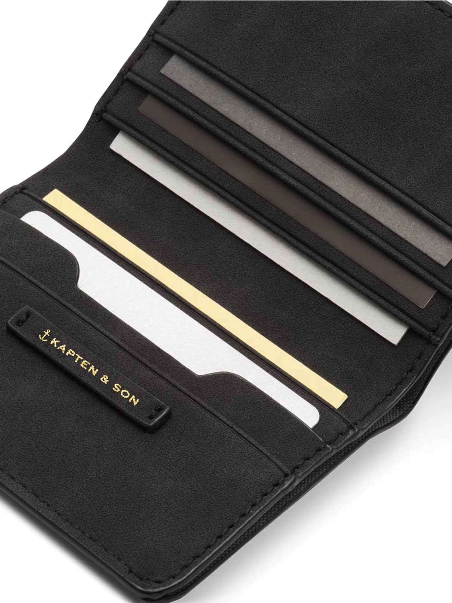 Kapten & Son Etui 'Wallet Pantheon Black' črna - Pepit.si