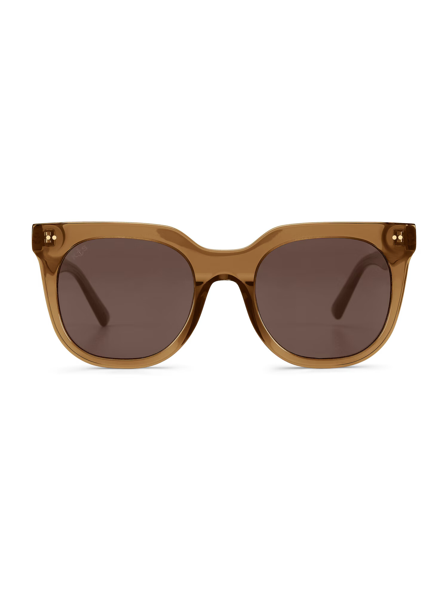 Kapten & Son Sončna očala 'Florence Transparent Caramel Brown' rjava - Pepit.si