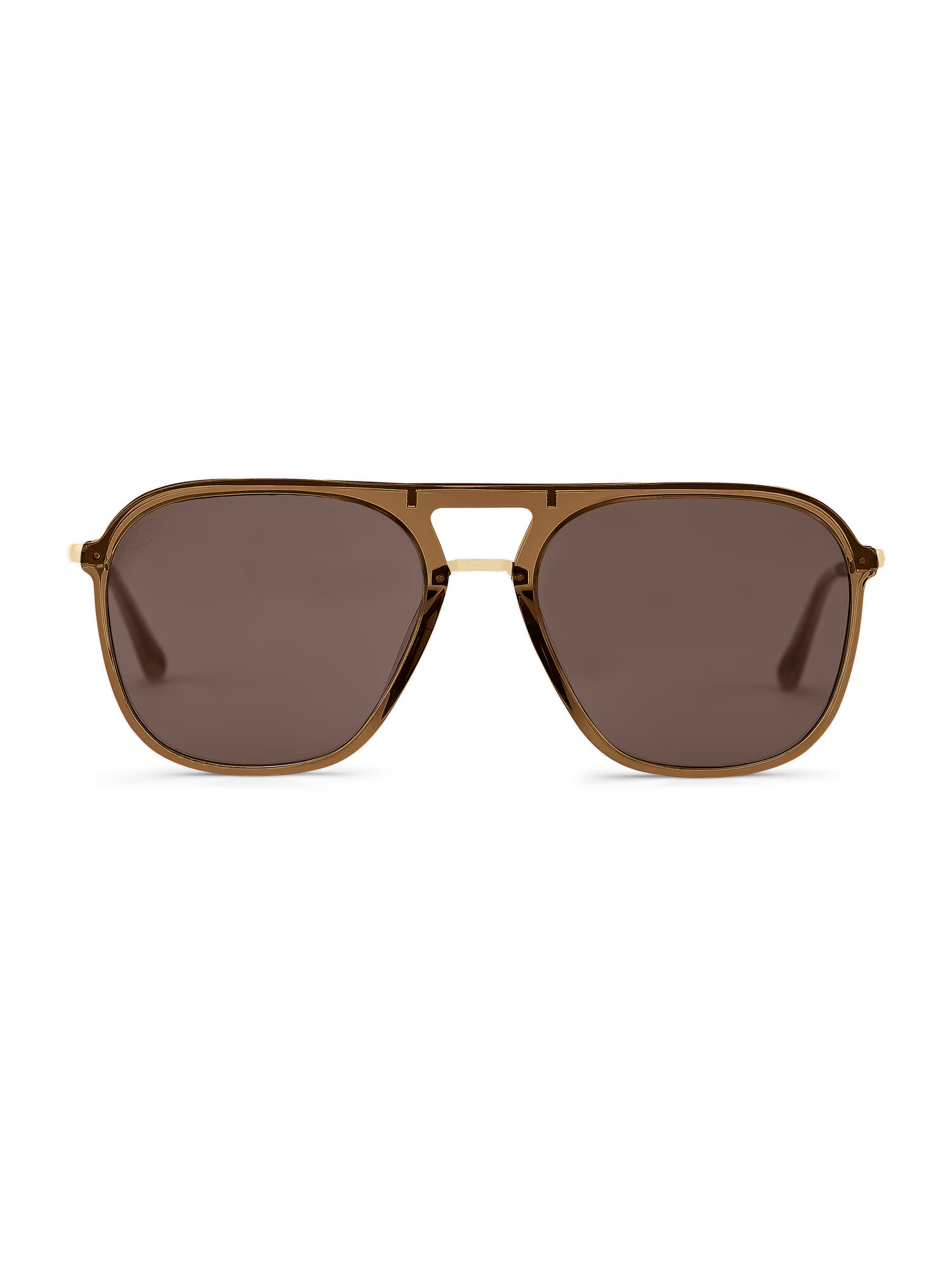 Kapten & Son Sončna očala 'Zurich Transparent Caramel Brown' rjava / zlata / črna - Pepit.si