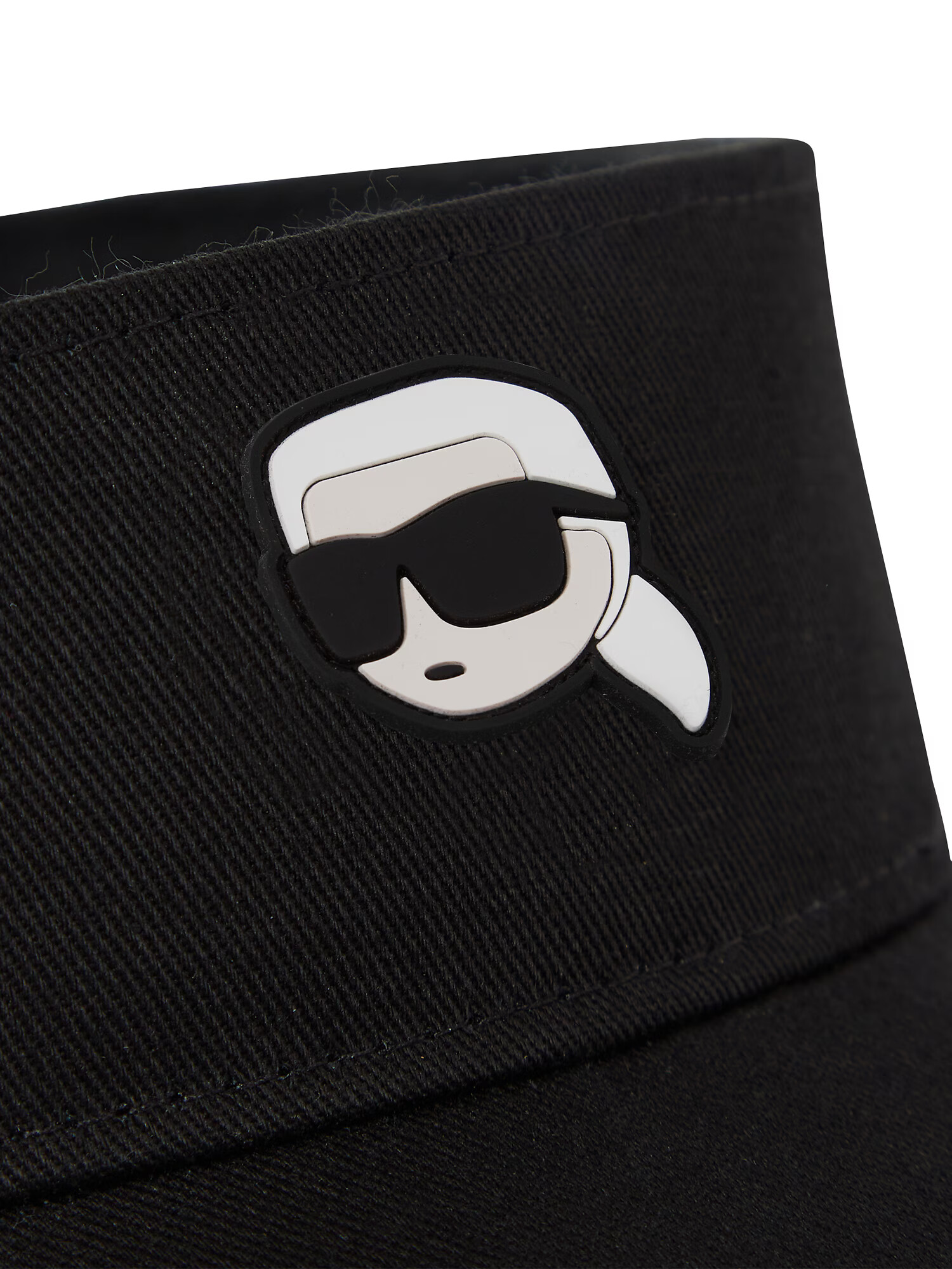 Karl Lagerfeld Kapa 'Ikonik 2.0 Visor' bež / črna / bela - Pepit.si