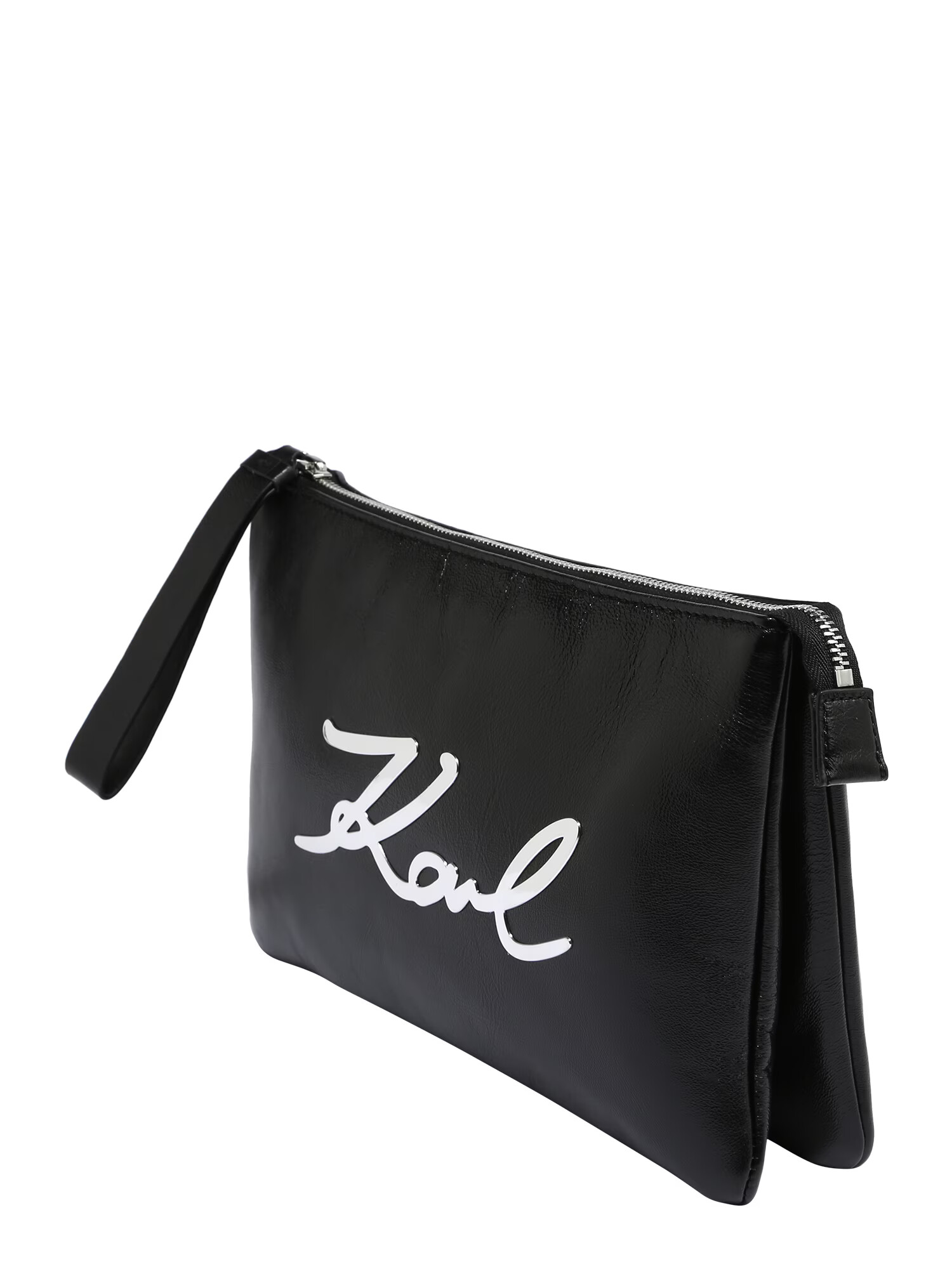 Karl Lagerfeld Clutch črna / srebrna - Pepit.si