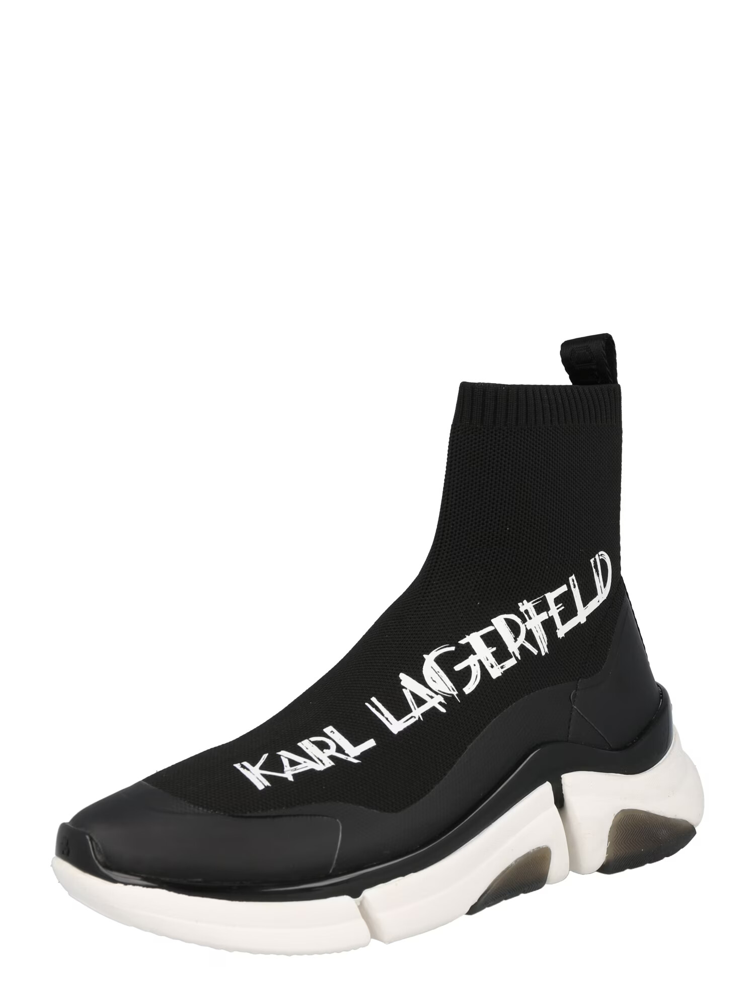 Karl Lagerfeld Sneaker črna / bela - Pepit.si