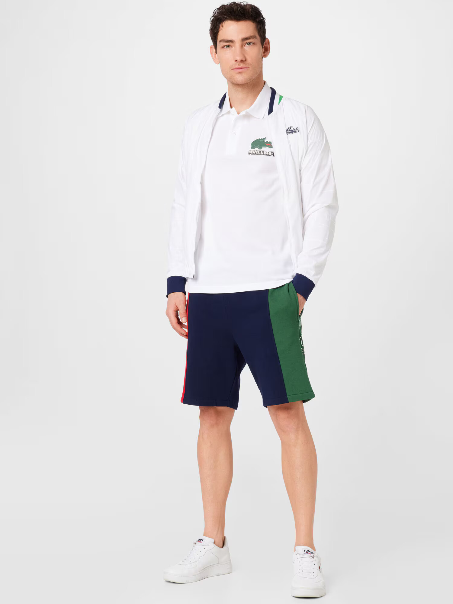 LACOSTE Majica mešane barve / bela - Pepit.si