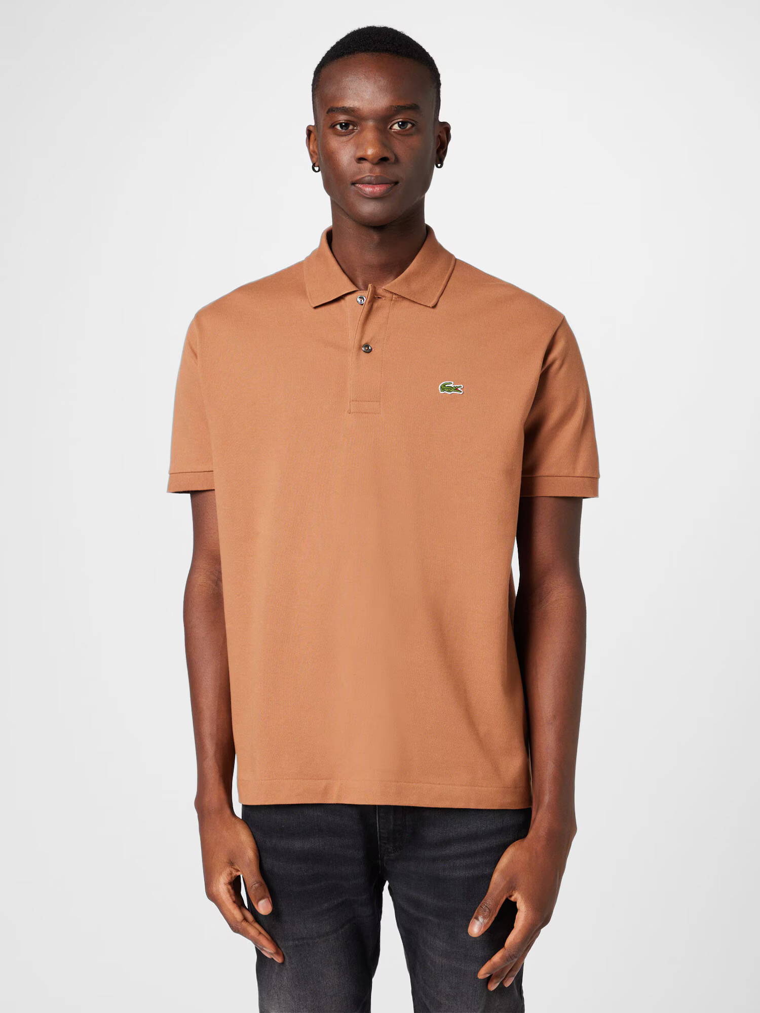 LACOSTE Majica karamel - Pepit.si