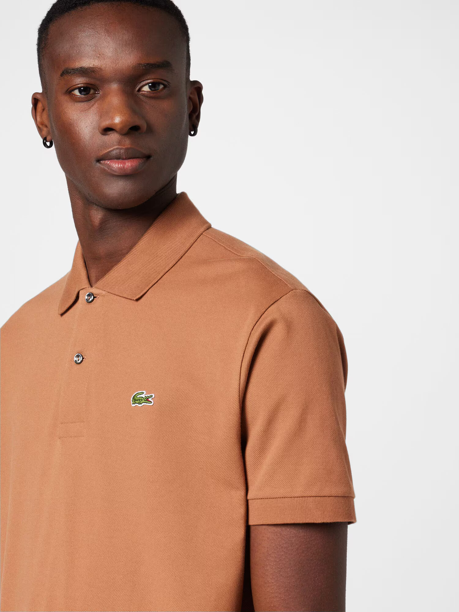 LACOSTE Majica karamel - Pepit.si