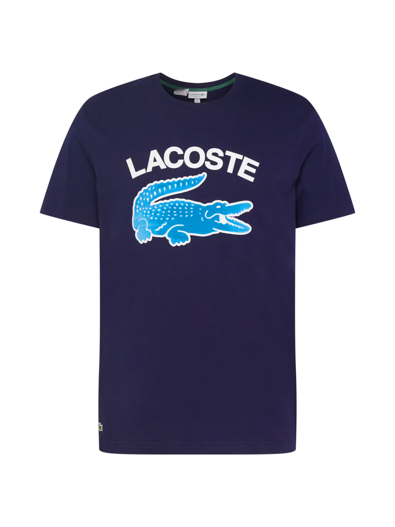 LACOSTE Majica marine / nebeško modra / bela - Pepit.si