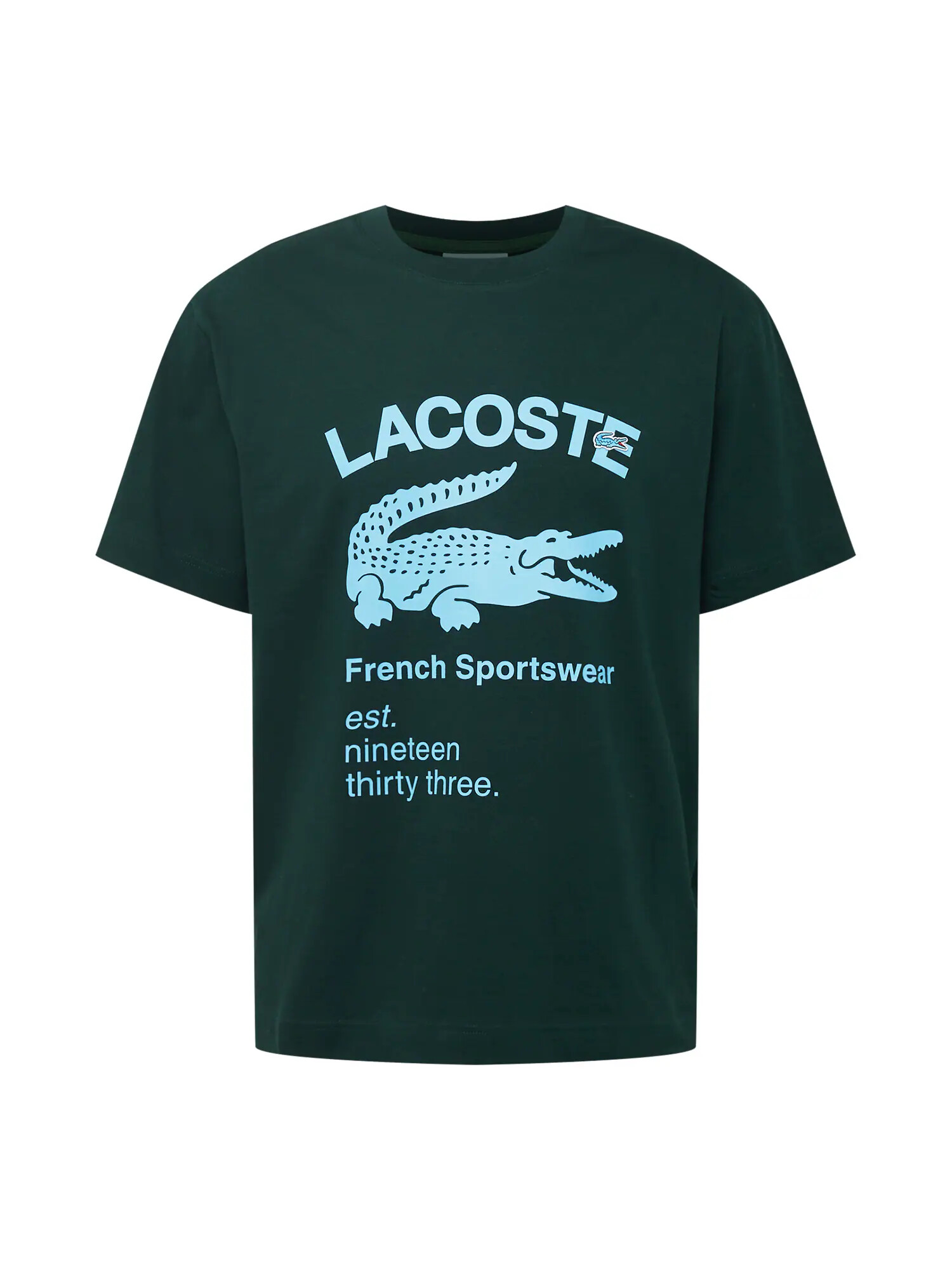 LACOSTE Majica nebeško modra / jelka - Pepit.si