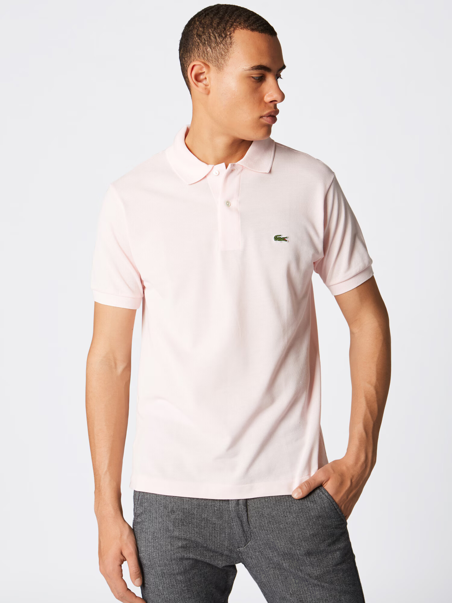 LACOSTE Majica mešane barve / pastelno roza - Pepit.si