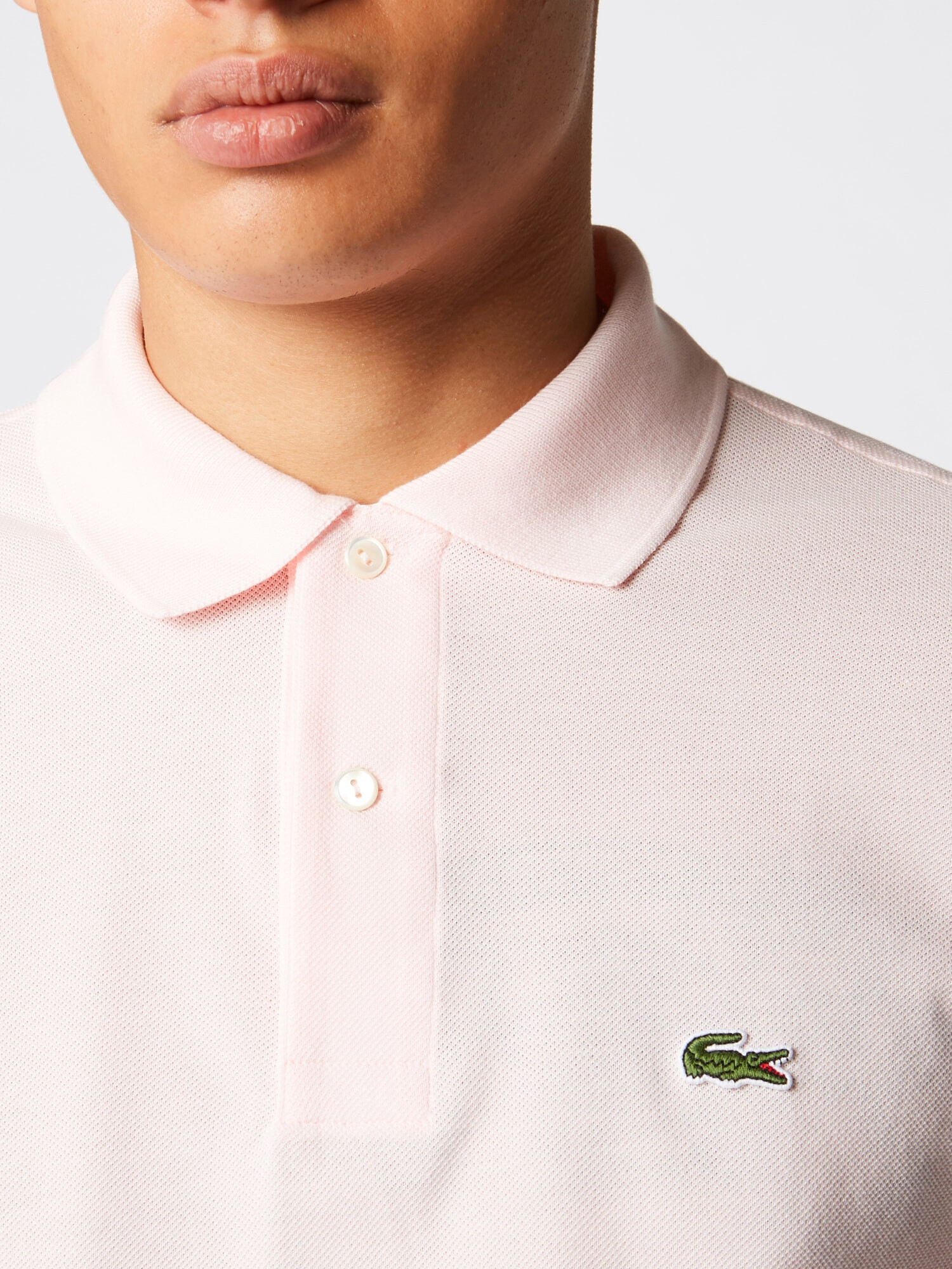 LACOSTE Majica mešane barve / pastelno roza - Pepit.si