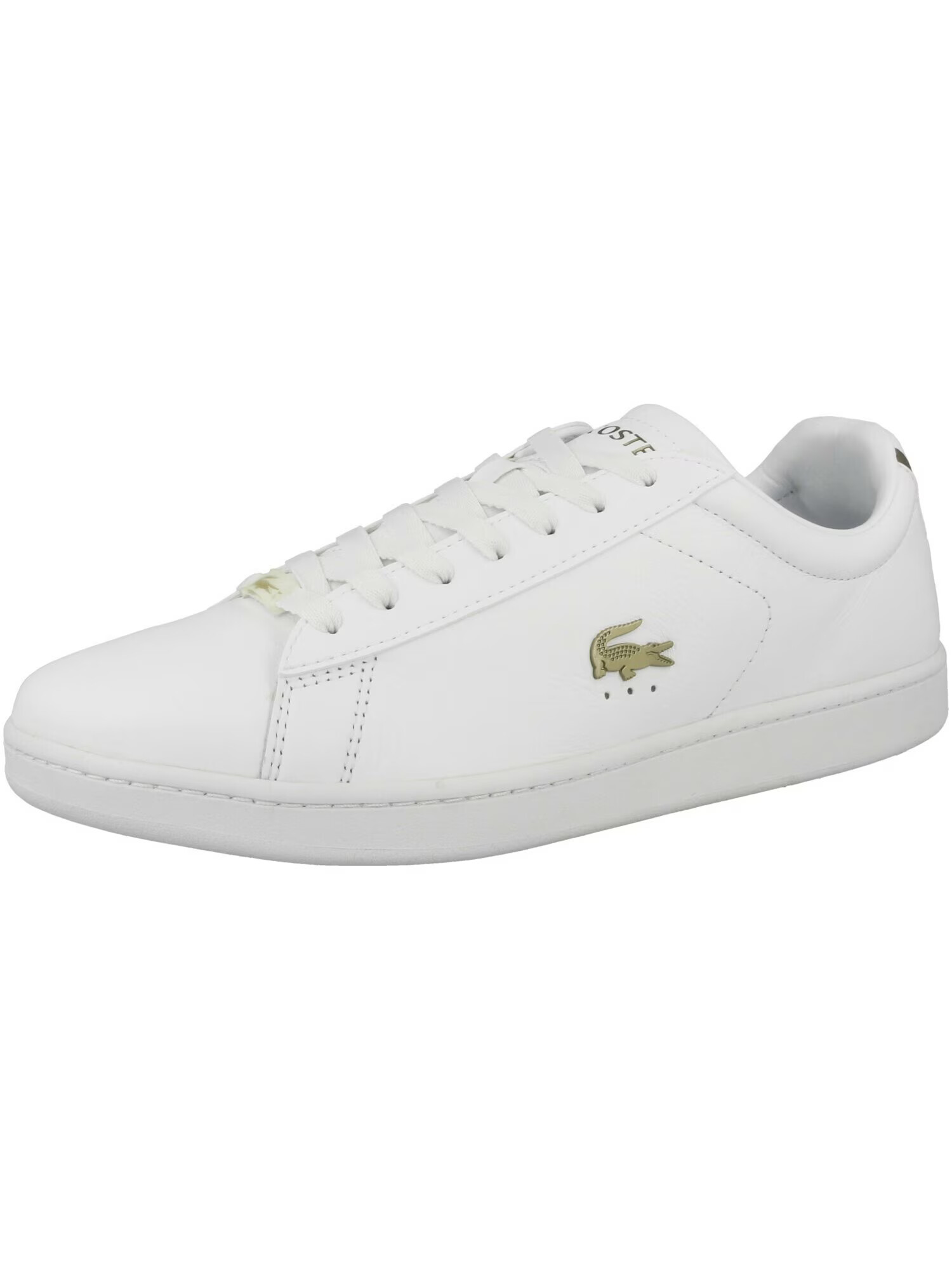 LACOSTE Nizke superge 'Carnaby Evo 07213' svetlo zelena / bela - Pepit.si