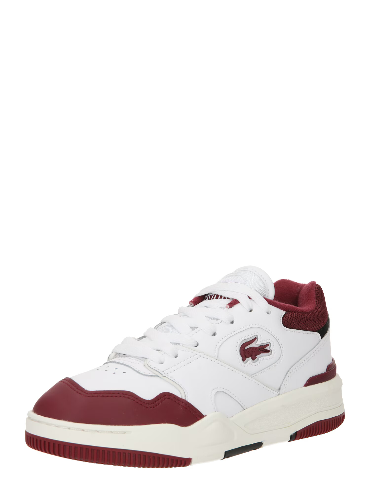 LACOSTE Nizke superge 'LINESHOT' burgund / bela - Pepit.si