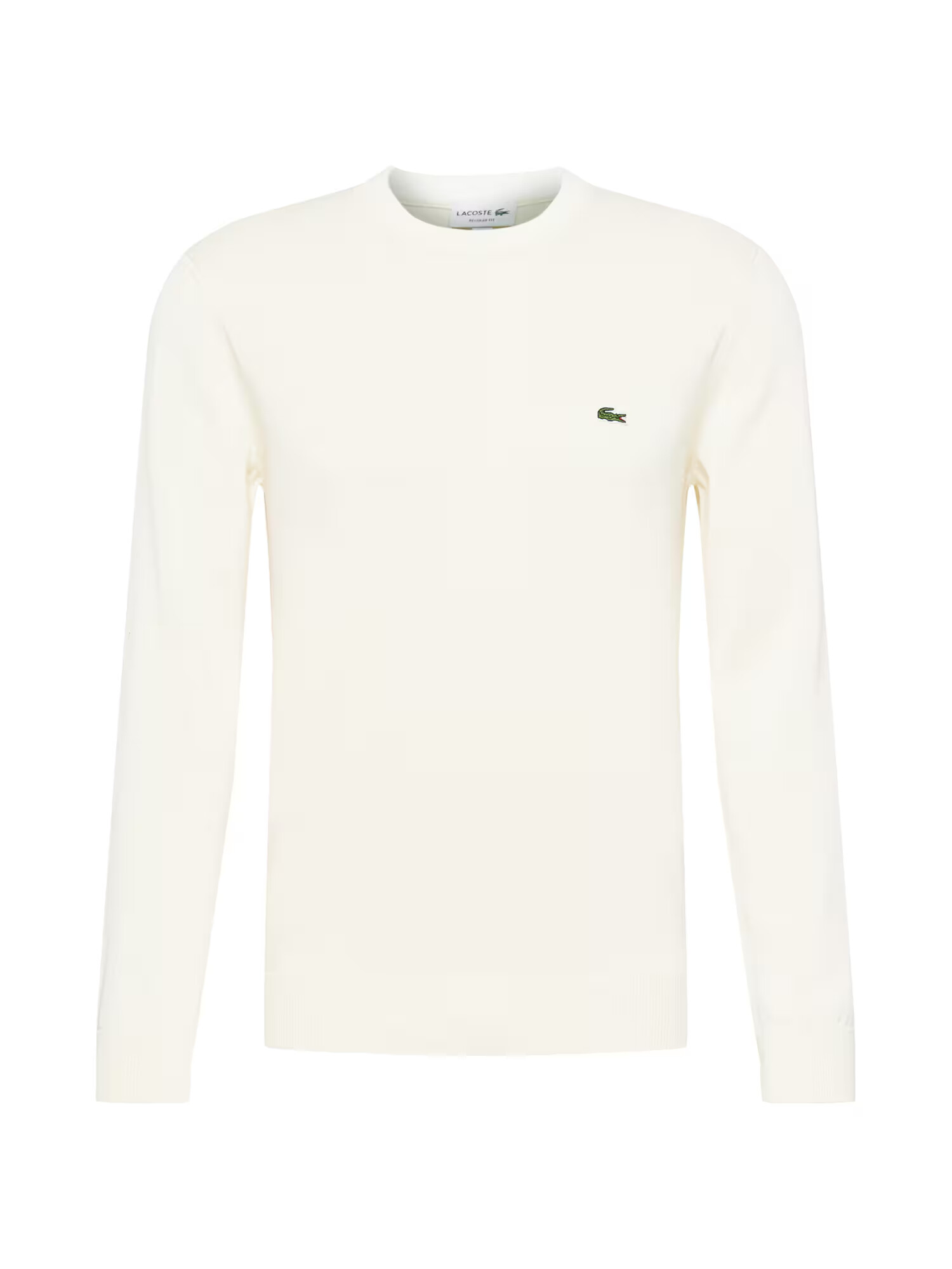 LACOSTE Pulover kremna / zelena / rdeča - Pepit.si