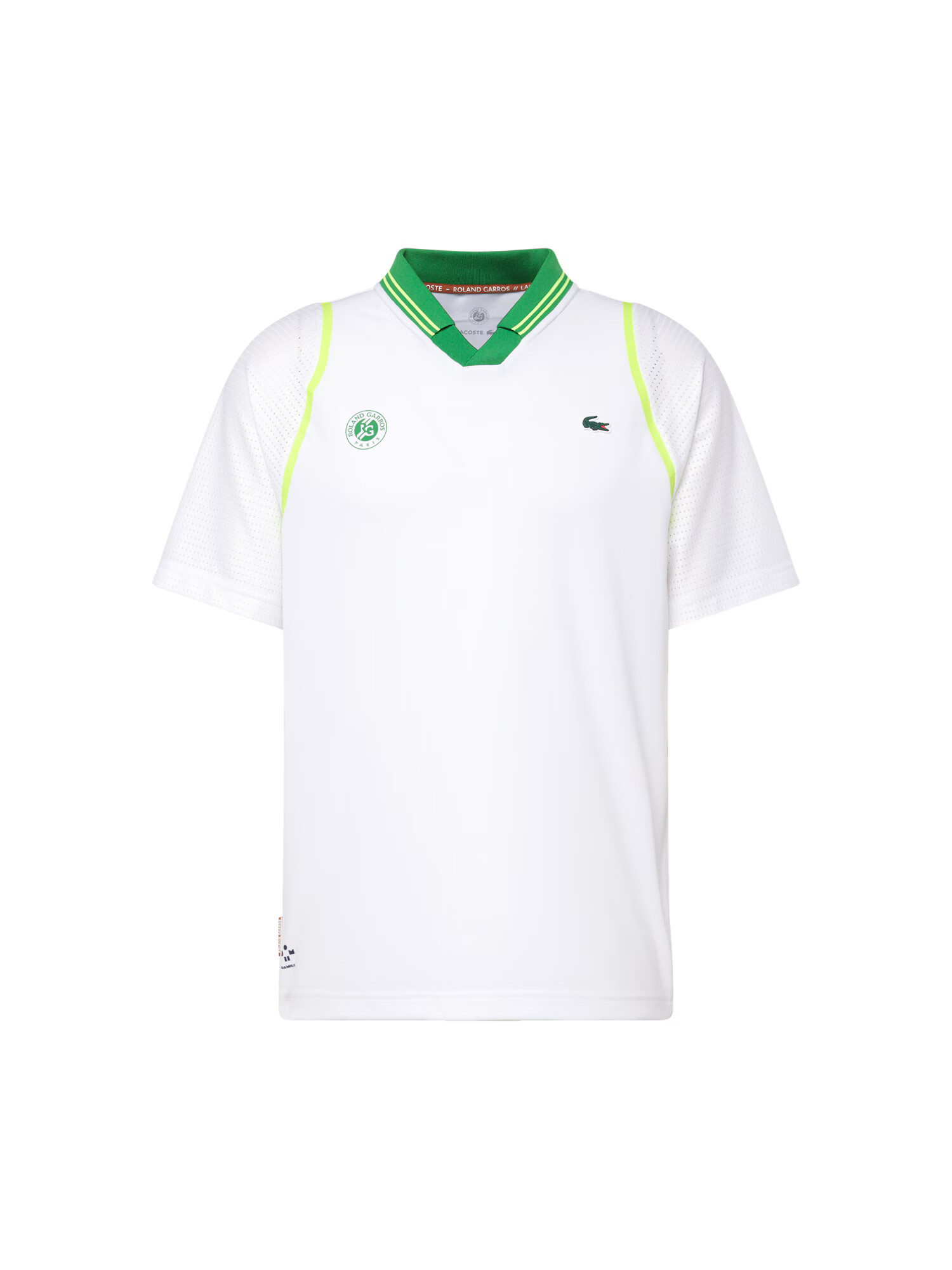 Lacoste Sport Funkcionalna majica zelena / svetlo zelena / bela - Pepit.si