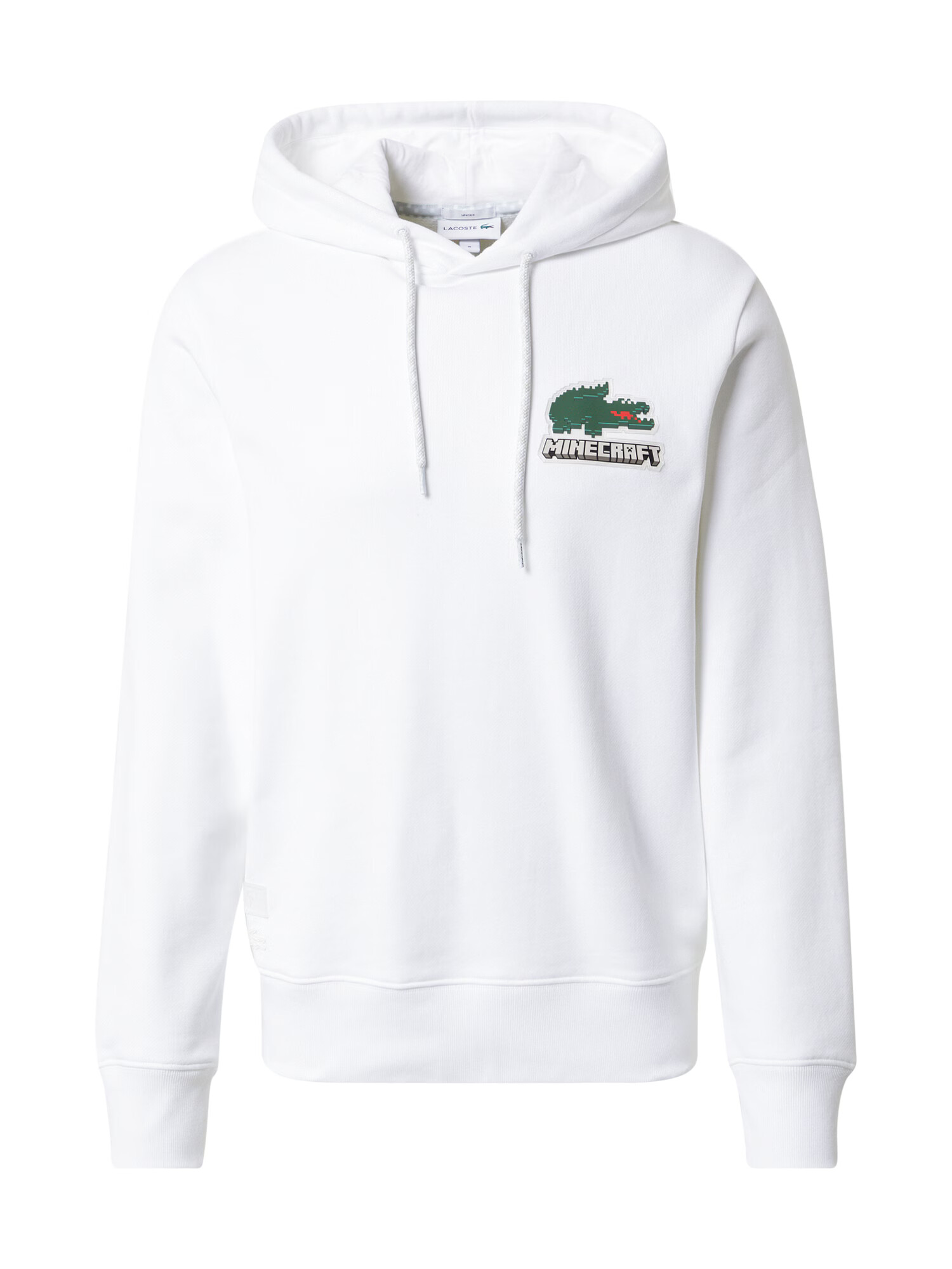 LACOSTE Sweatshirt bela / črna / zelena - Pepit.si