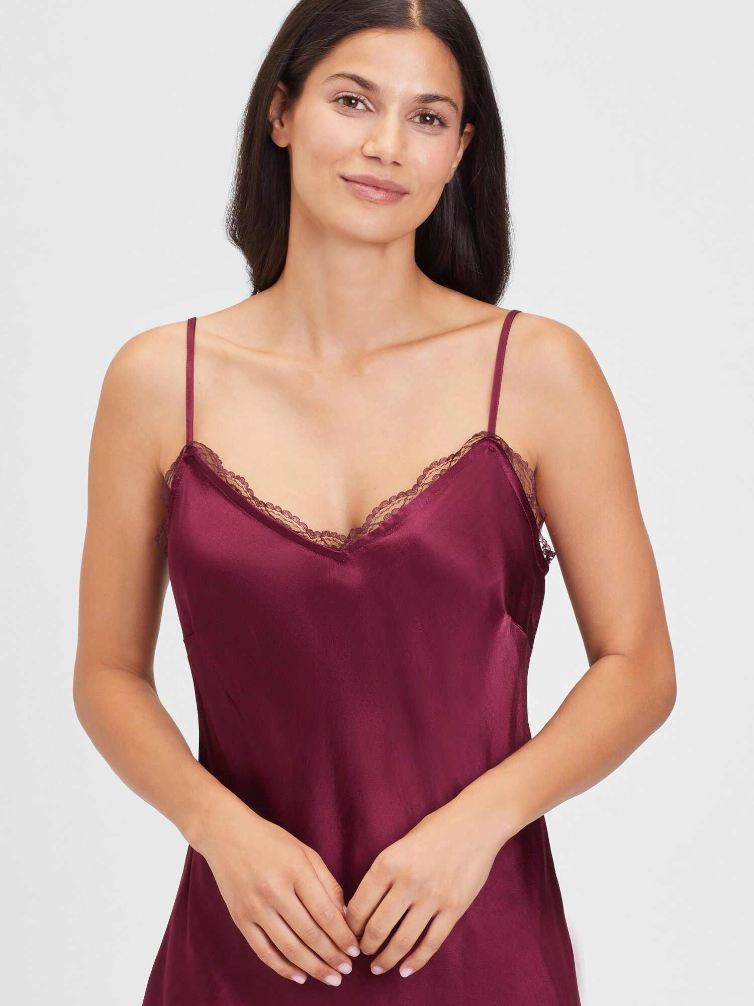 LASCANA Bluza bordo - Pepit.si