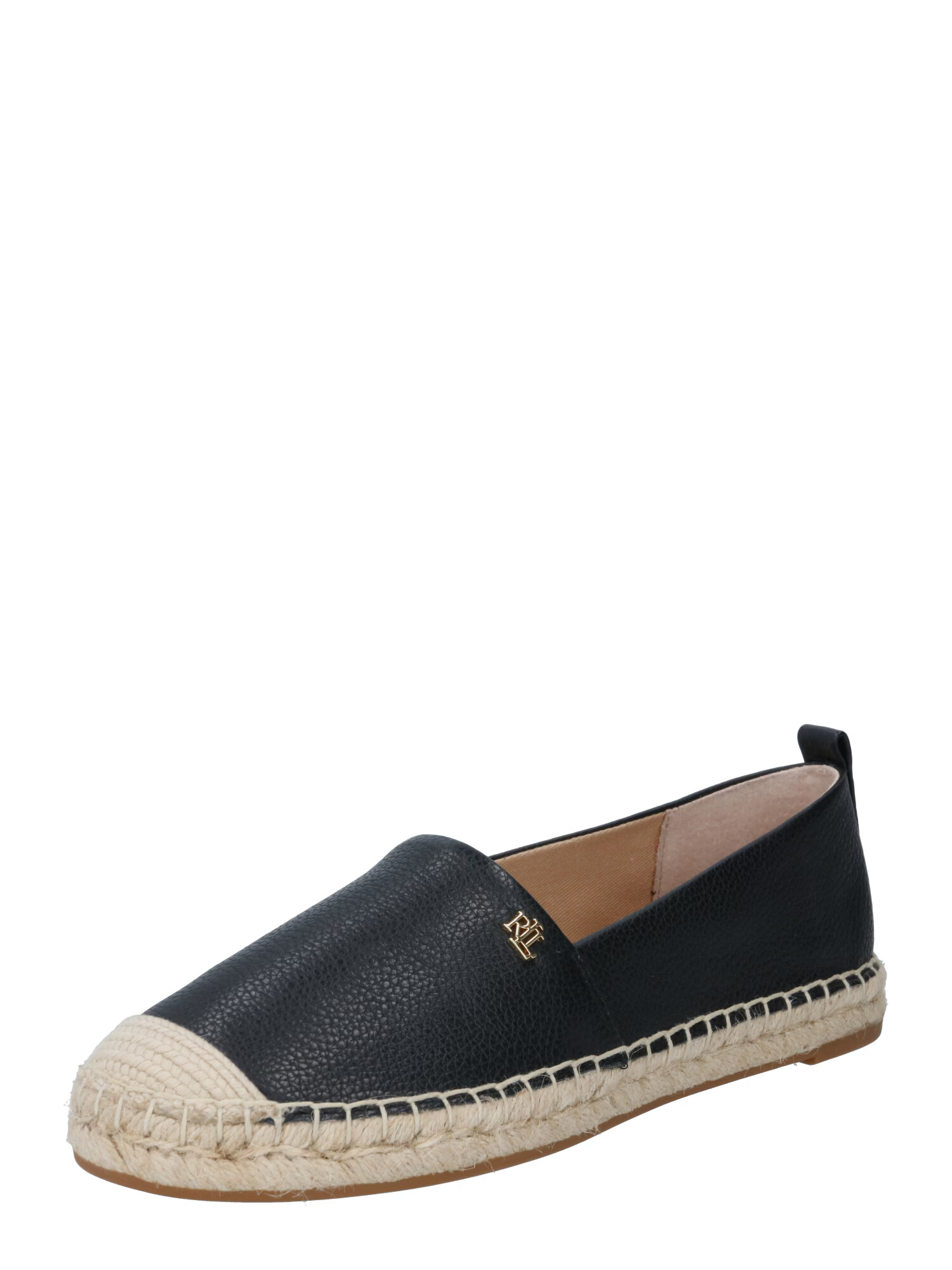 Lauren Ralph Lauren Espadrile bež / črna / bela - Pepit.si