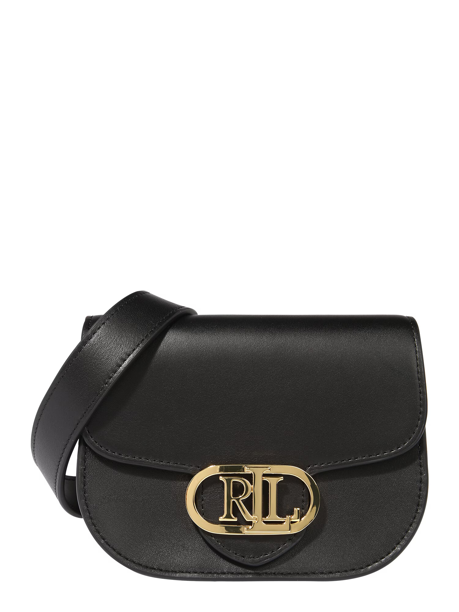 Lauren Ralph Lauren Gürteltasche 'ADDIE' črna / zlata - Pepit.si