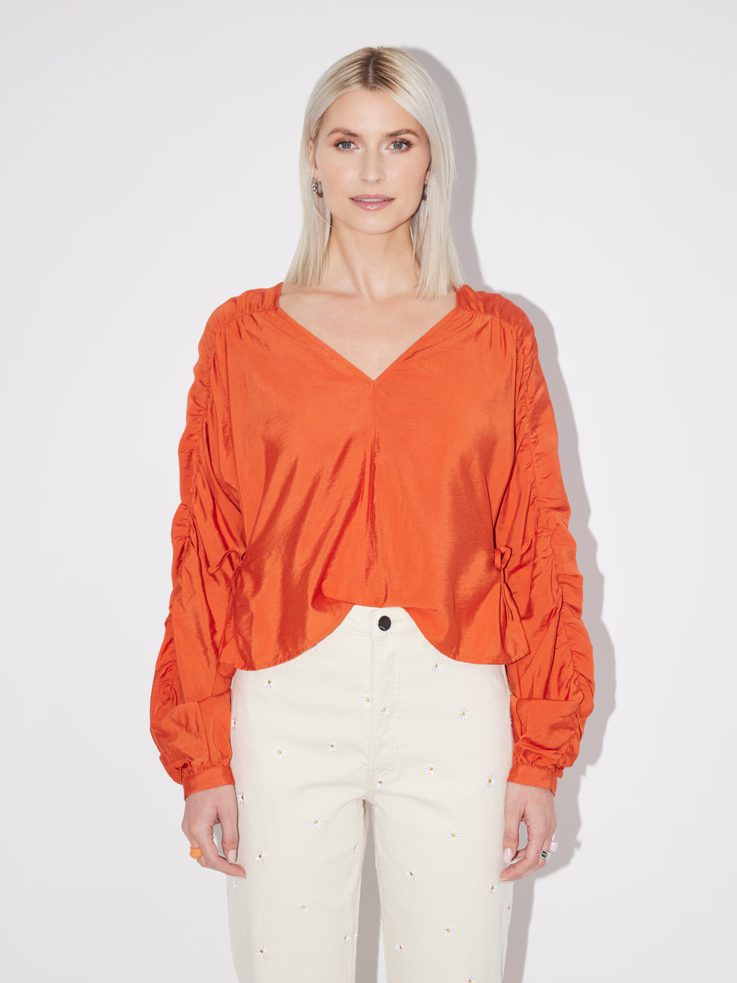 LeGer by Lena Gercke Bluza 'Marian' rjasto rjava - Pepit.si