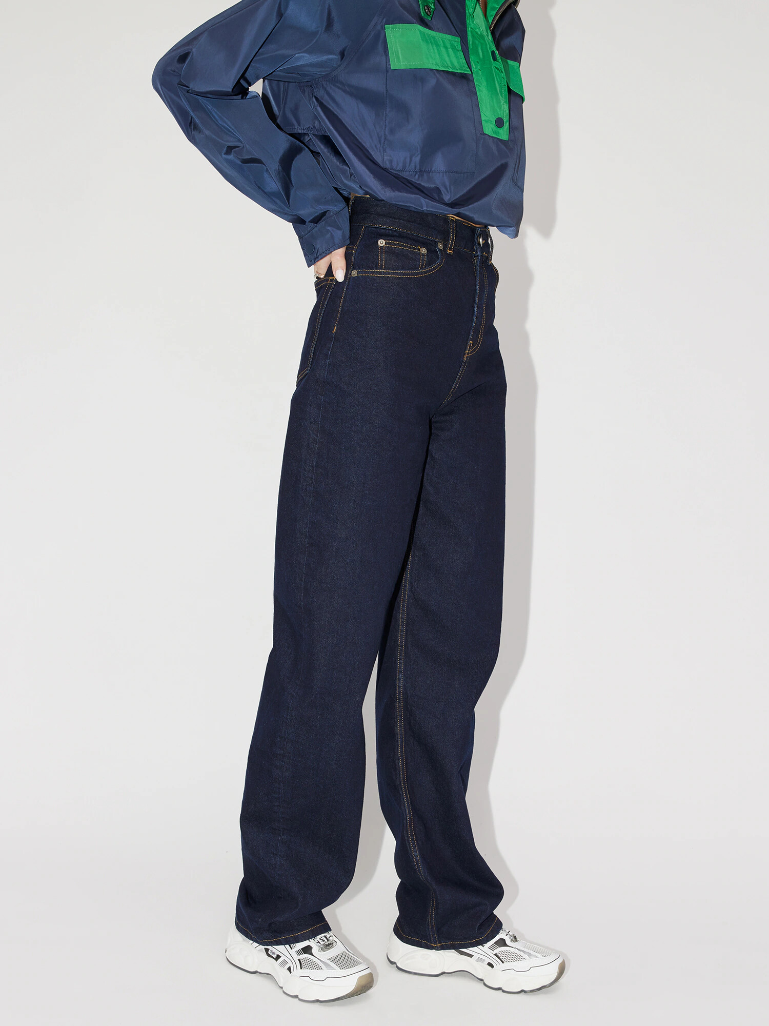 LeGer by Lena Gercke Kavbojke 'Philippa Tall' moder denim - Pepit.si