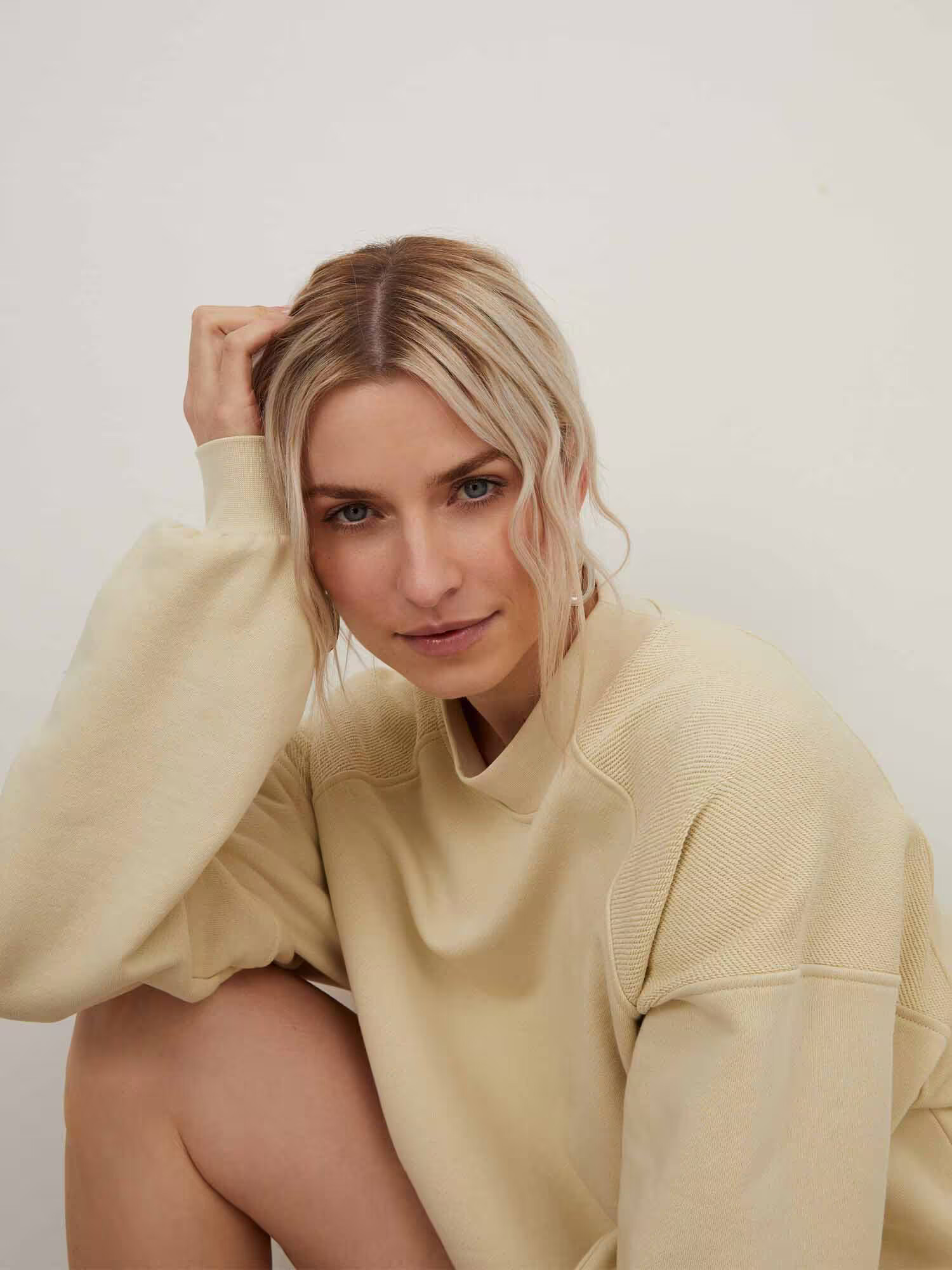 LeGer by Lena Gercke Majica 'Thassia' kremna - Pepit.si