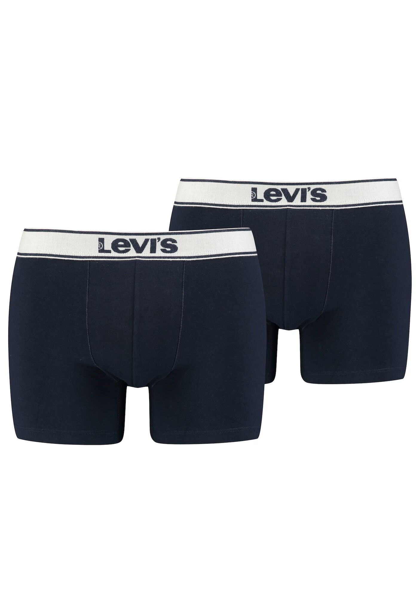 LEVI'S Boksarice mornarska / bela - Pepit.si