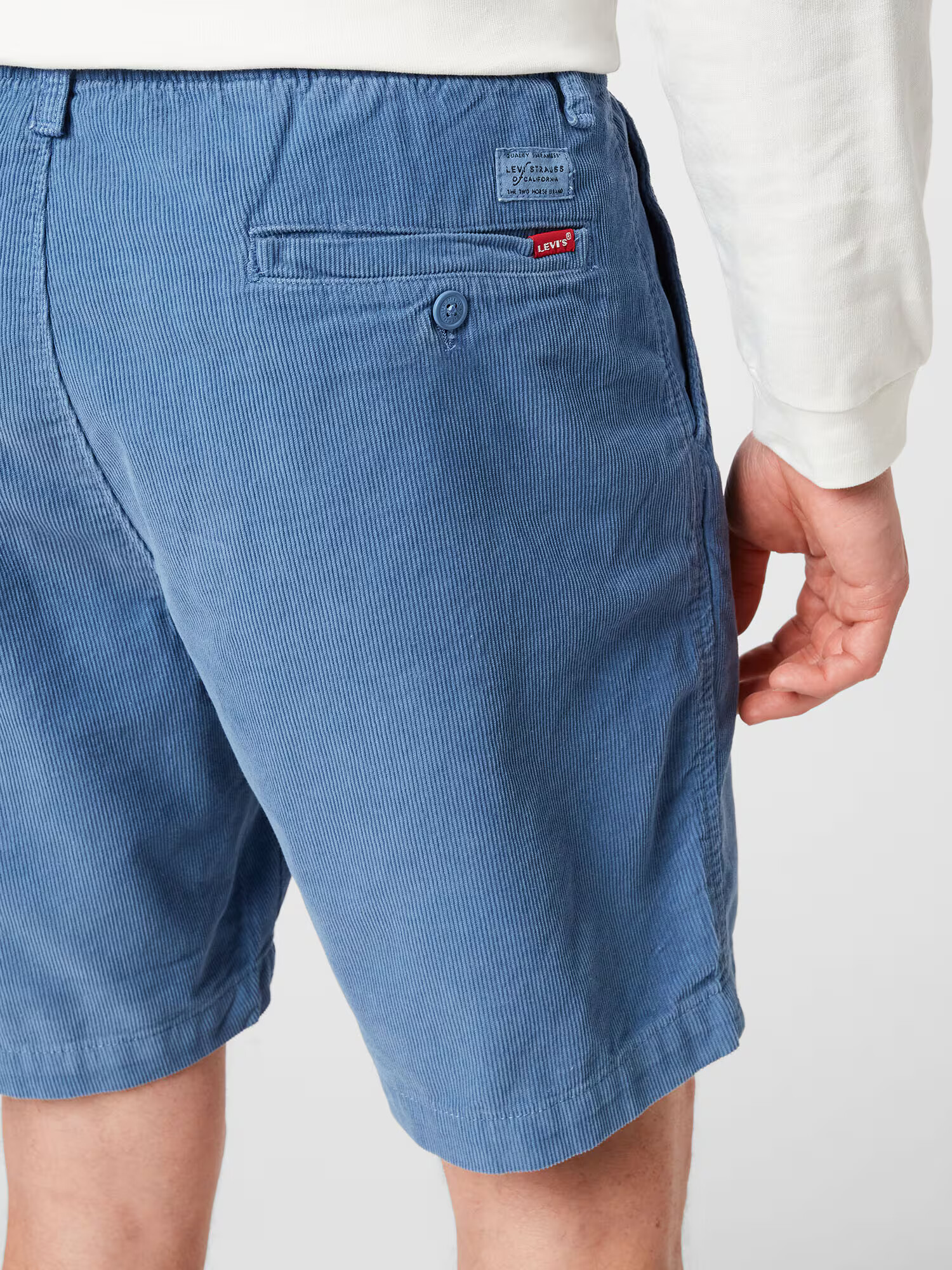 LEVI'S Chino hlače 'XX CHINO EZ SHORT II BLUES' modra - Pepit.si