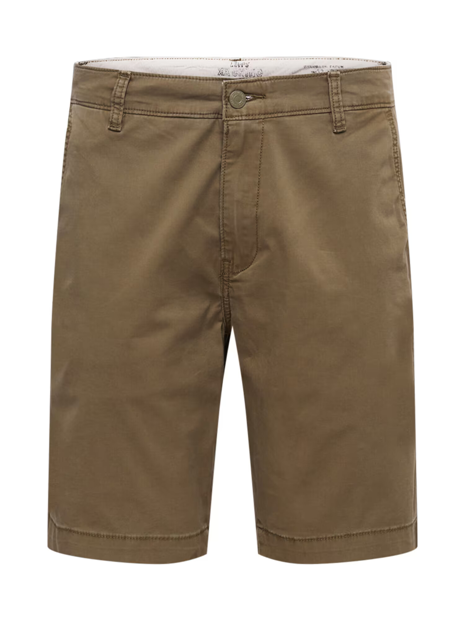 LEVI'S Chino hlače 'XX CHINO TAPER SHORT II GREENS' kaki - Pepit.si