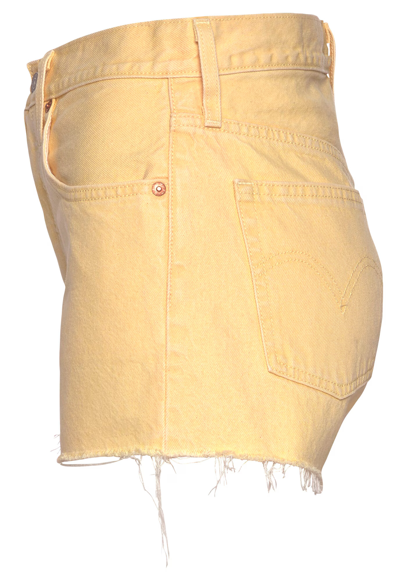 LEVI'S Kavbojke '501® ORIGINAL SHORT YELLOWS/ORANGES' pastelno oranžna - Pepit.si