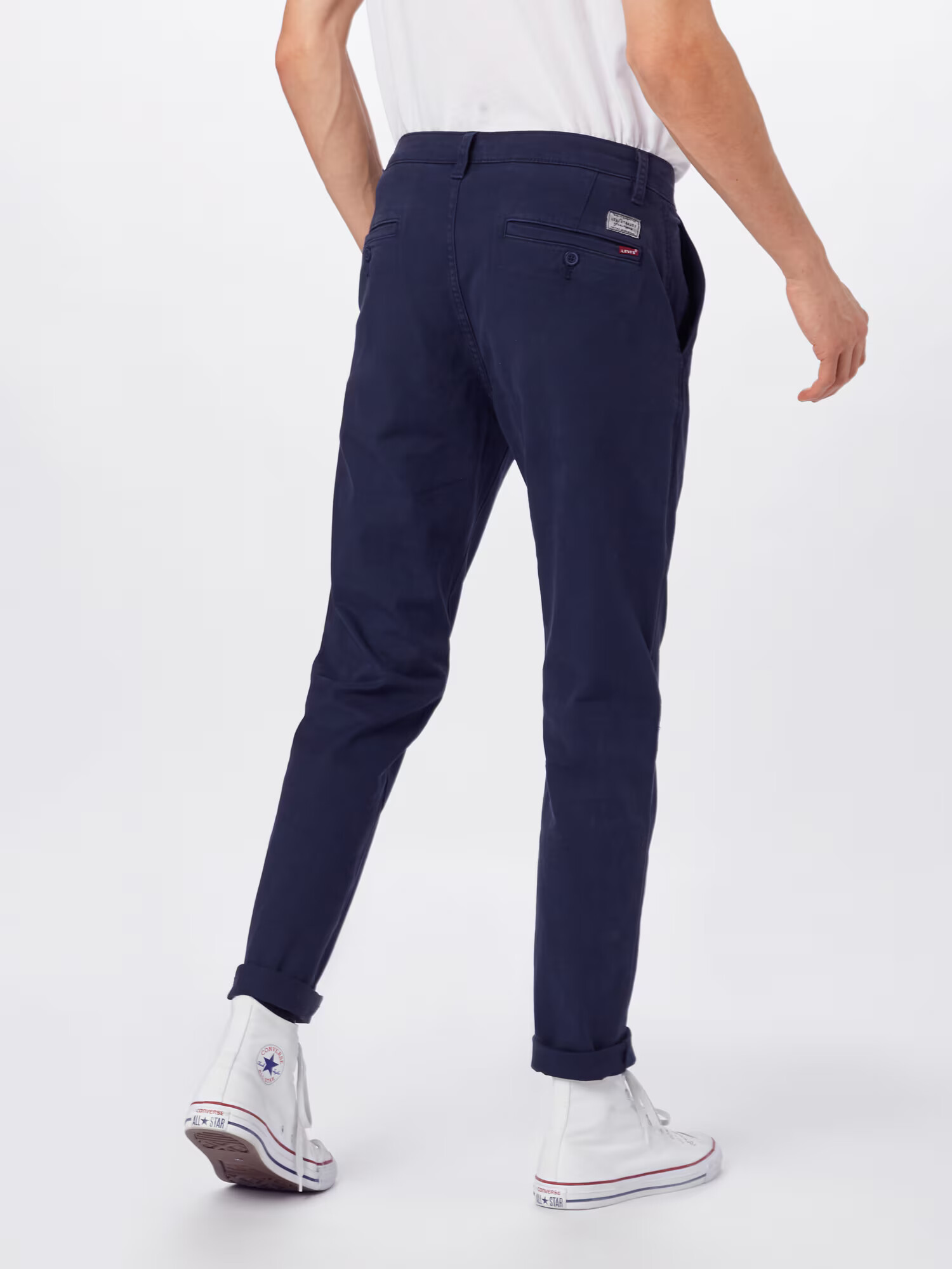 LEVI'S Chino hlače mornarska - Pepit.si