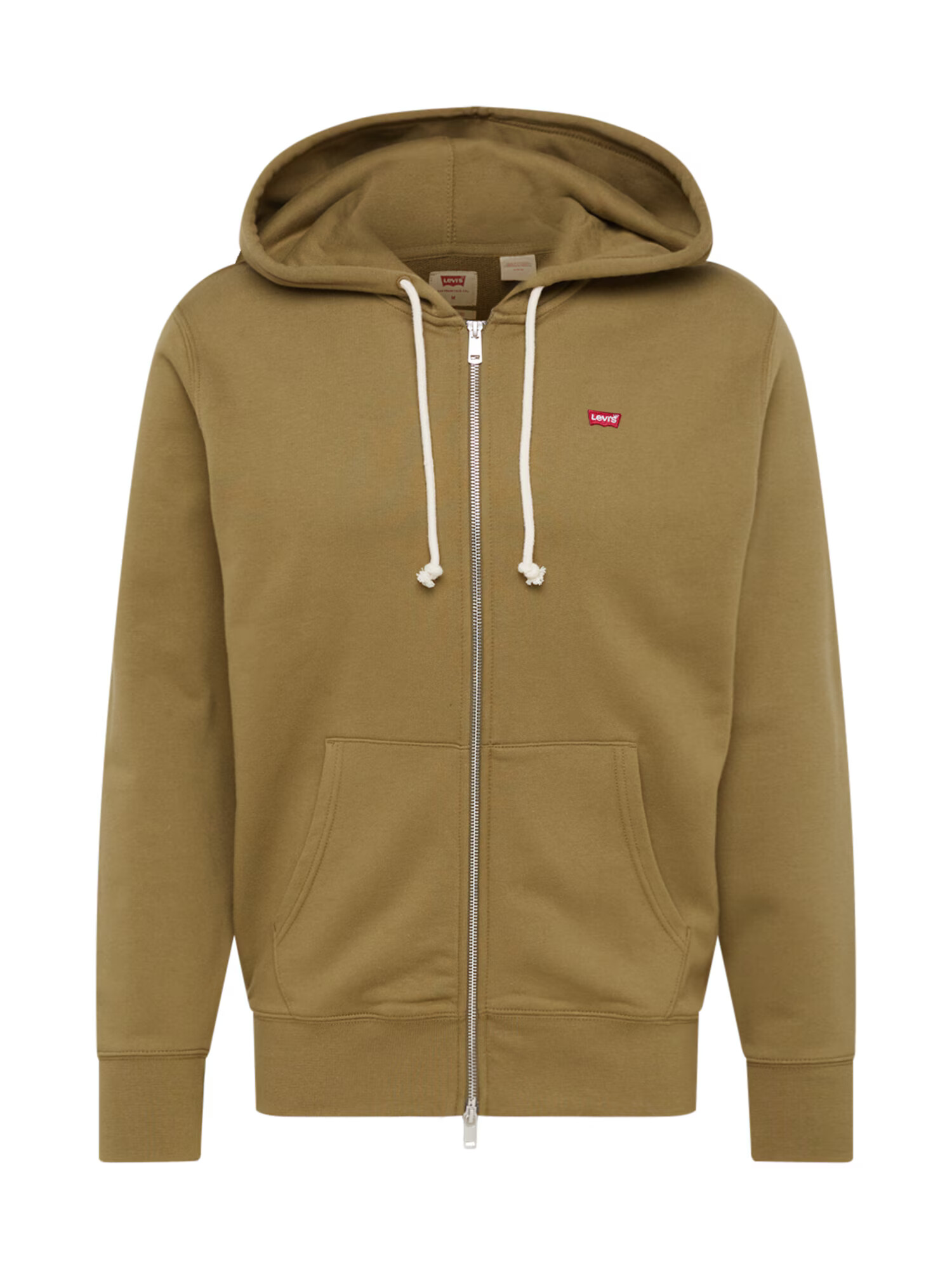 LEVI'S Jopa na zadrgo 'NEW ORIGINAL ZIP UP NEUTRALS' oliva - Pepit.si