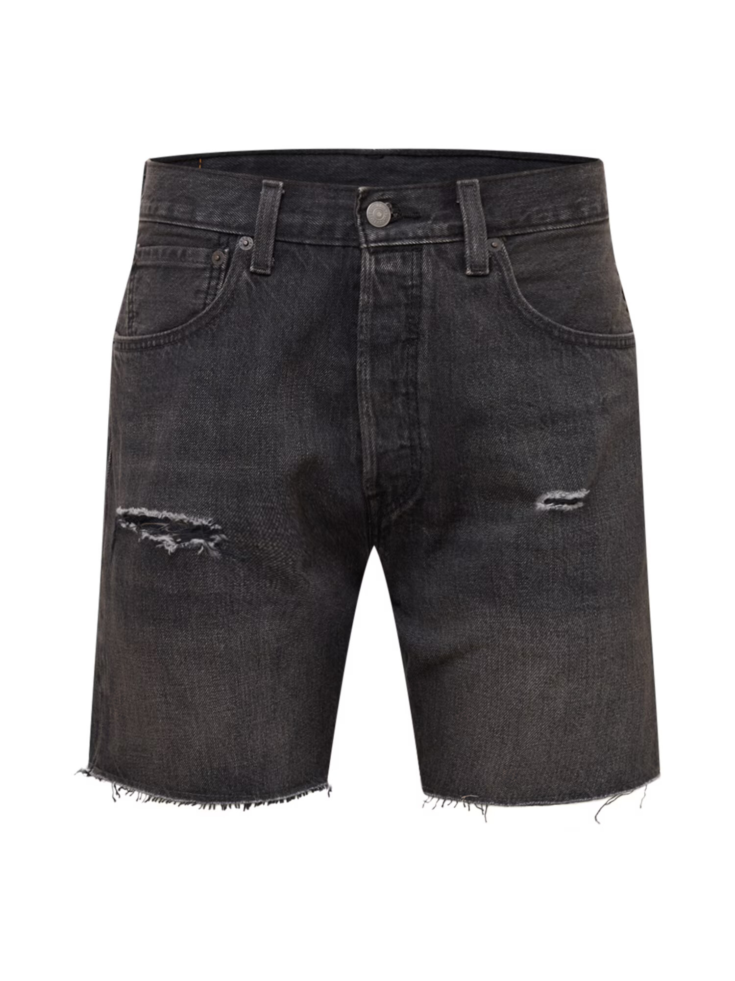 LEVI'S Kavbojke '501® ’93 SHORTS' črn denim - Pepit.si