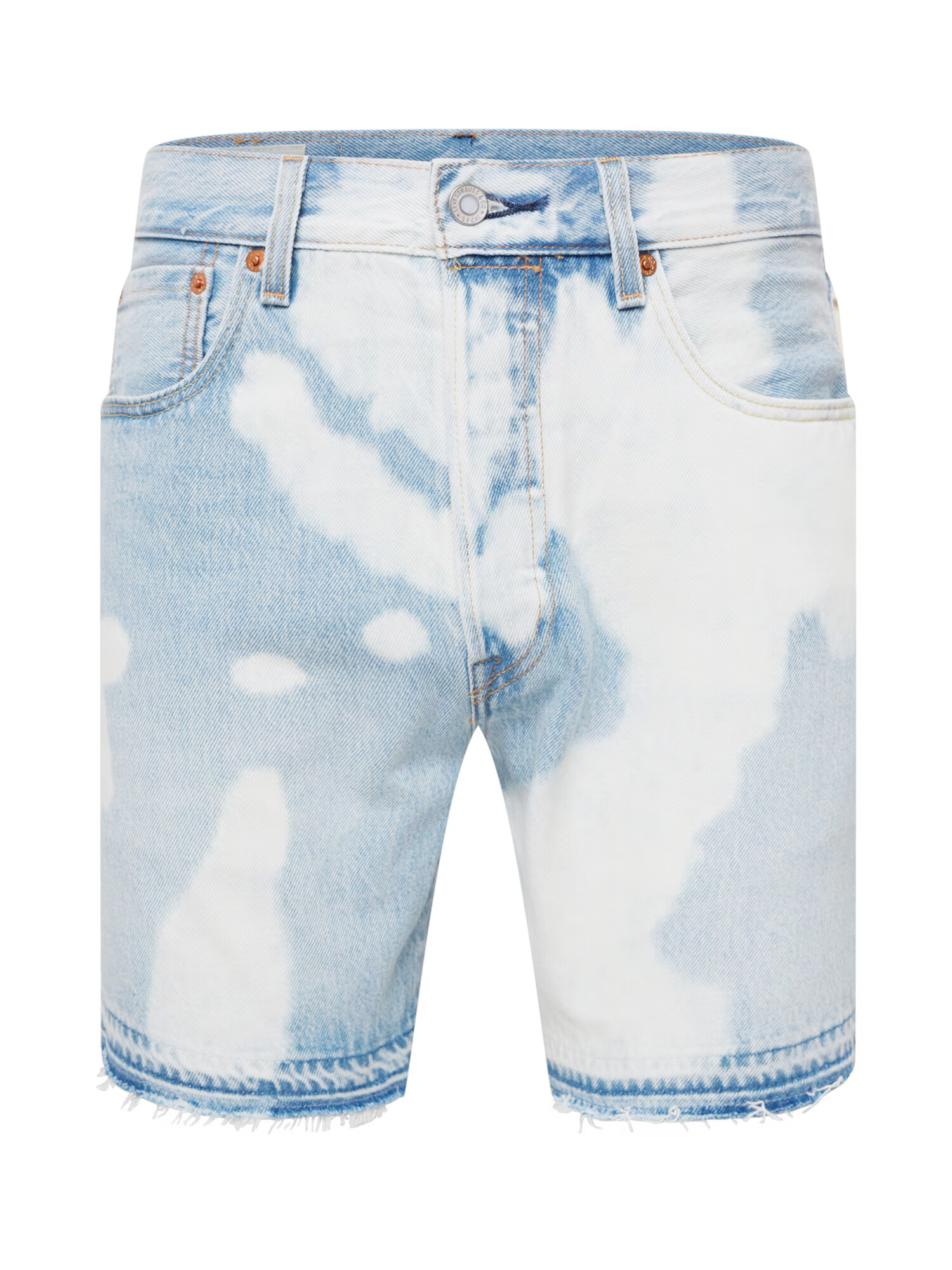 LEVI'S Kavbojke '501® '93 SHORTS LIGHT INDIGO - FLAT FINISH' svetlo modra / bela - Pepit.si