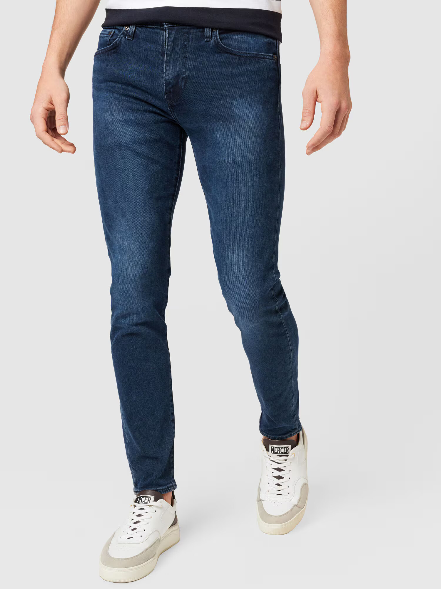 LEVI'S Kavbojke '512™ SLIM TAPER BLACKS' temno modra - Pepit.si