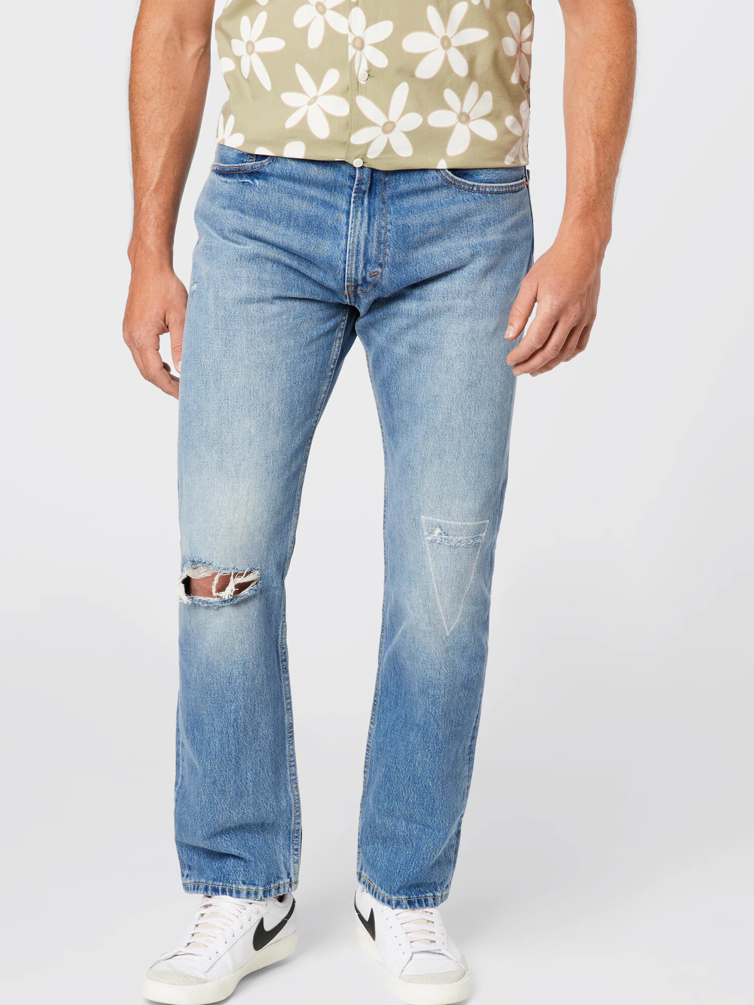 LEVI'S Kavbojke '551Z AUTHENTIC STRAIGHT' moder denim - Pepit.si