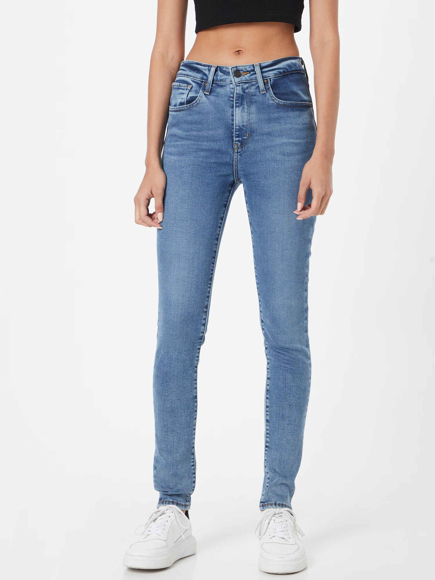 LEVI'S Kavbojke '721 HIGH RISE SKINNY' dimno modra - Pepit.si