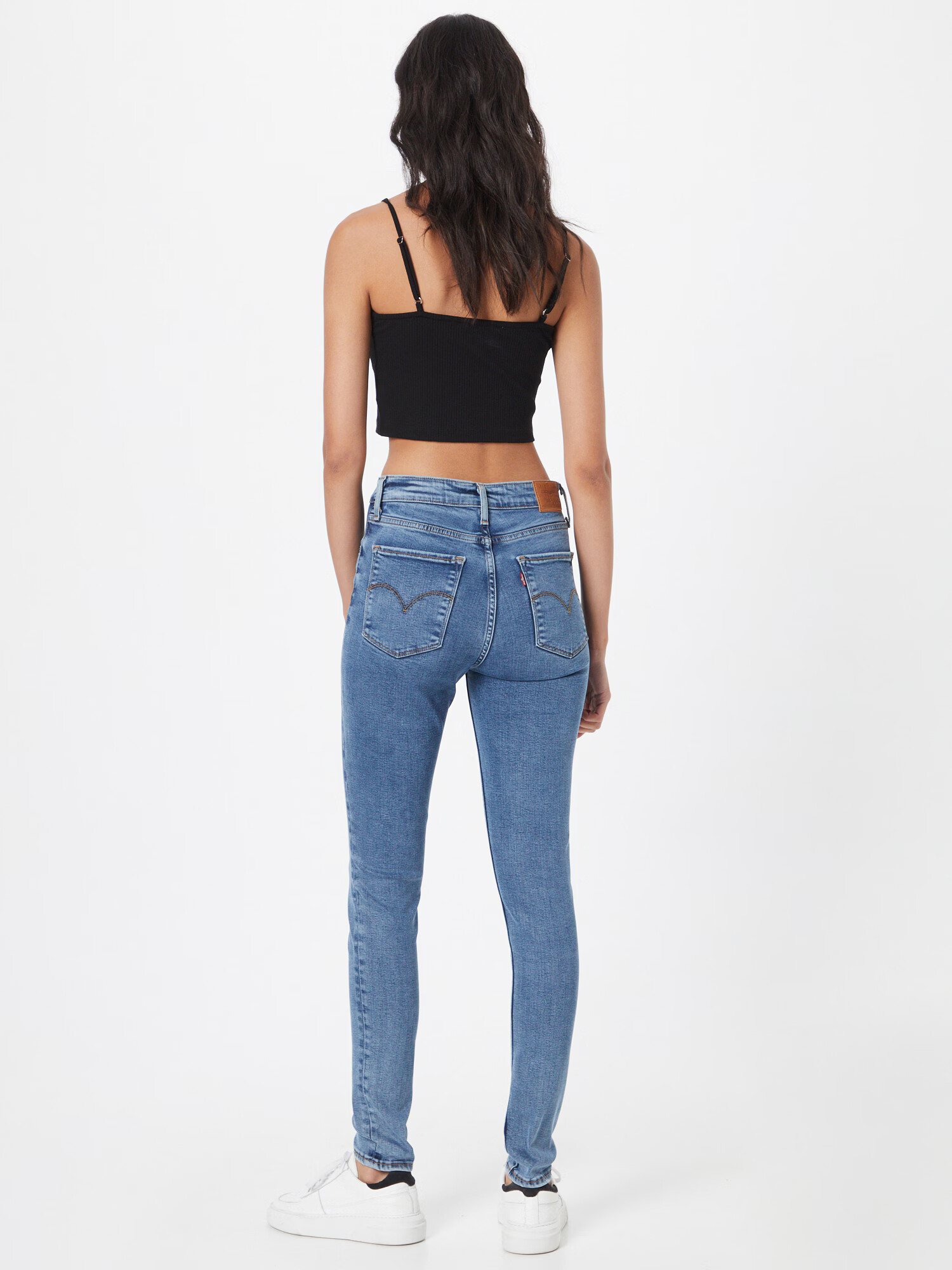 LEVI'S Kavbojke '721 HIGH RISE SKINNY' dimno modra - Pepit.si