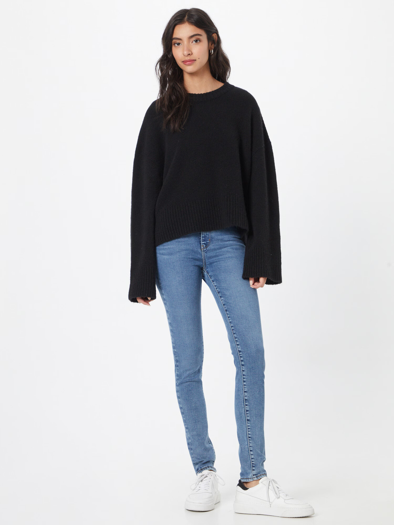 LEVI'S Kavbojke '721 HIGH RISE SKINNY' dimno modra - Pepit.si