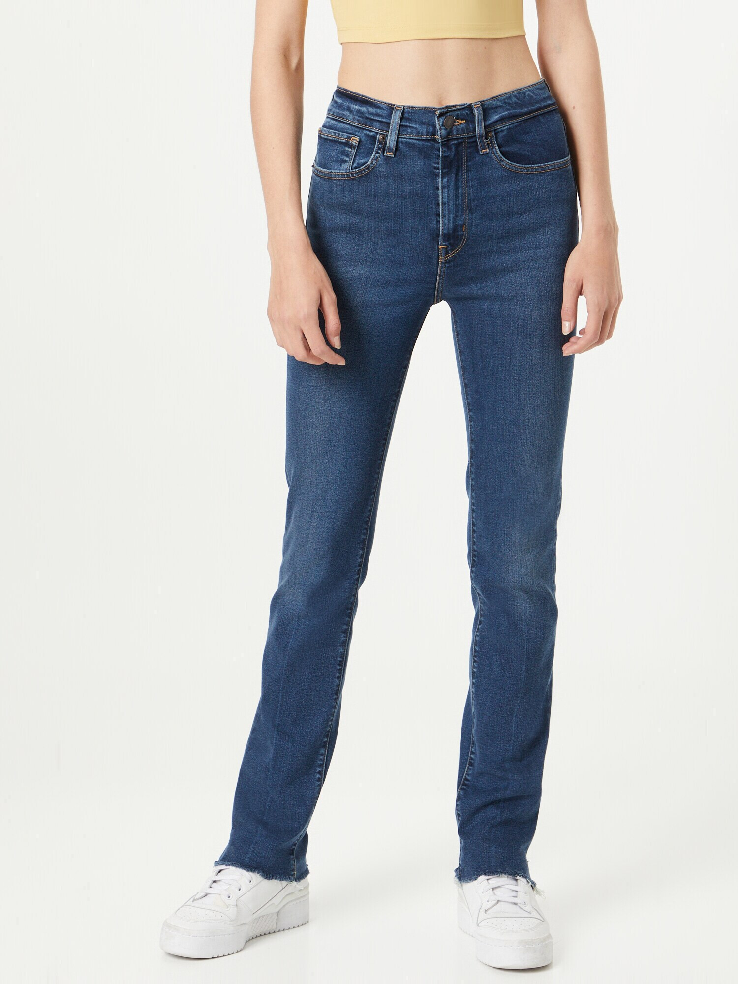 LEVI'S Kavbojke '724 HIGH RISE STRAIGHT' moder denim - Pepit.si