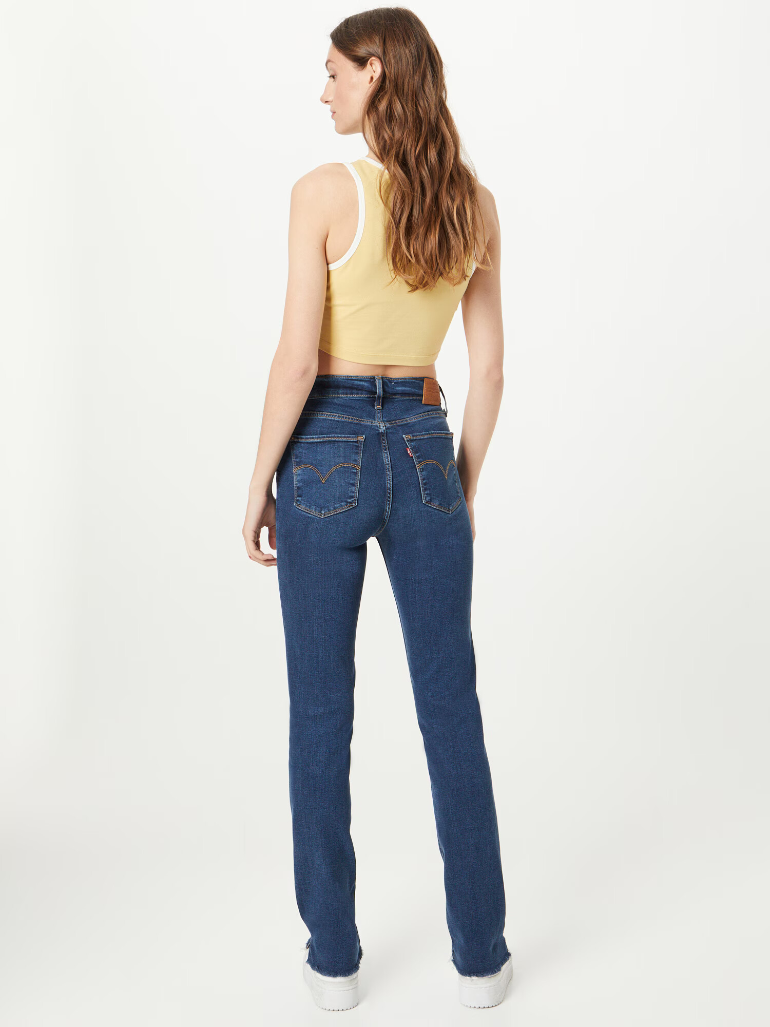 LEVI'S Kavbojke '724 HIGH RISE STRAIGHT' moder denim - Pepit.si