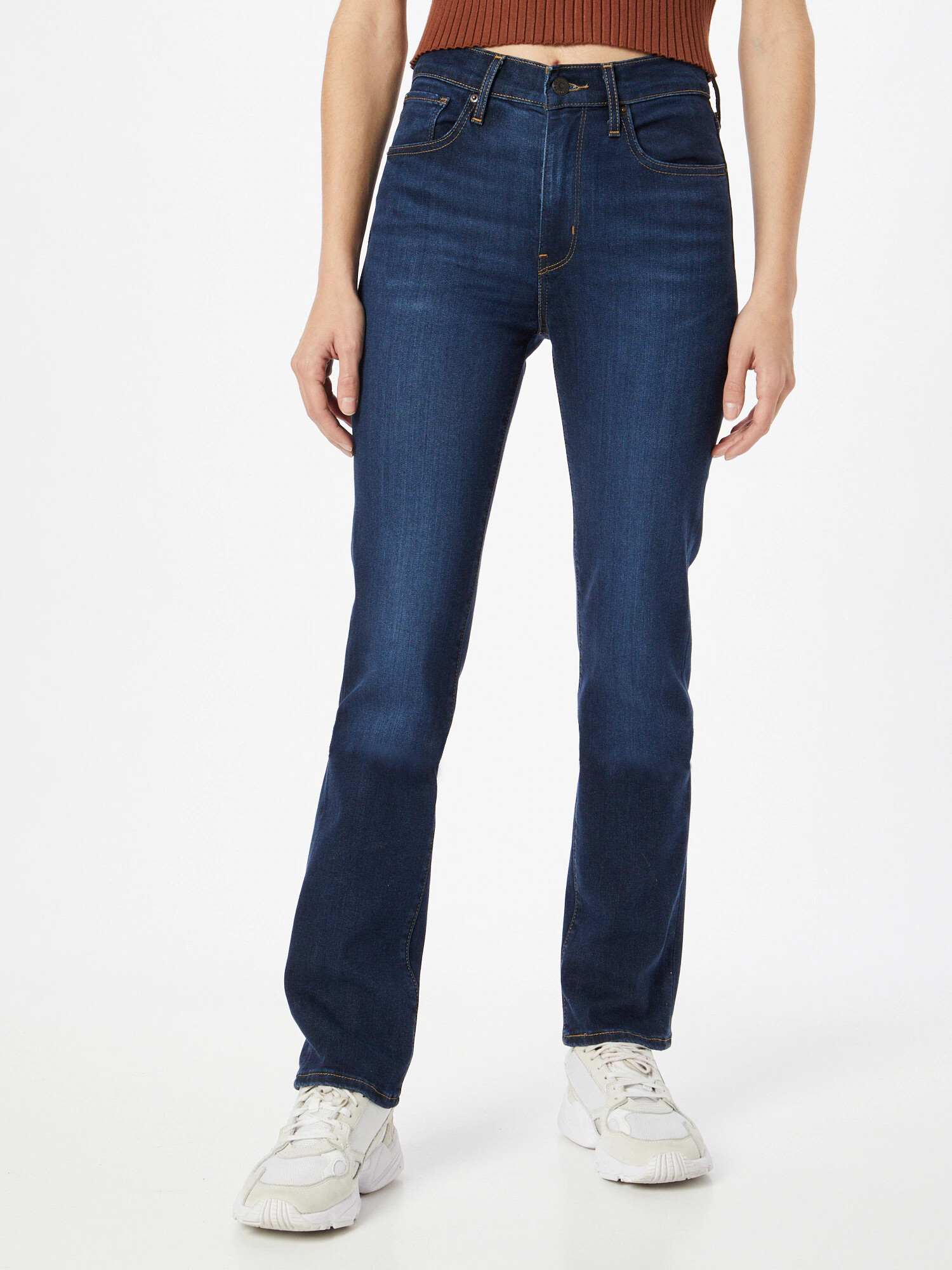 LEVI'S Kavbojke '724™ HIGH RISE STRAIGHT' moder denim - Pepit.si