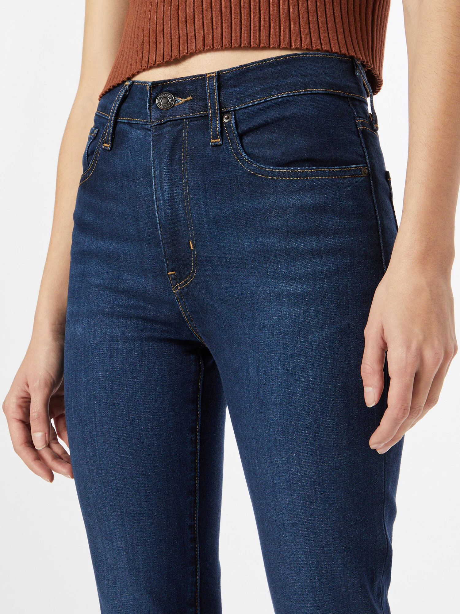 LEVI'S Kavbojke '724™ HIGH RISE STRAIGHT' moder denim - Pepit.si