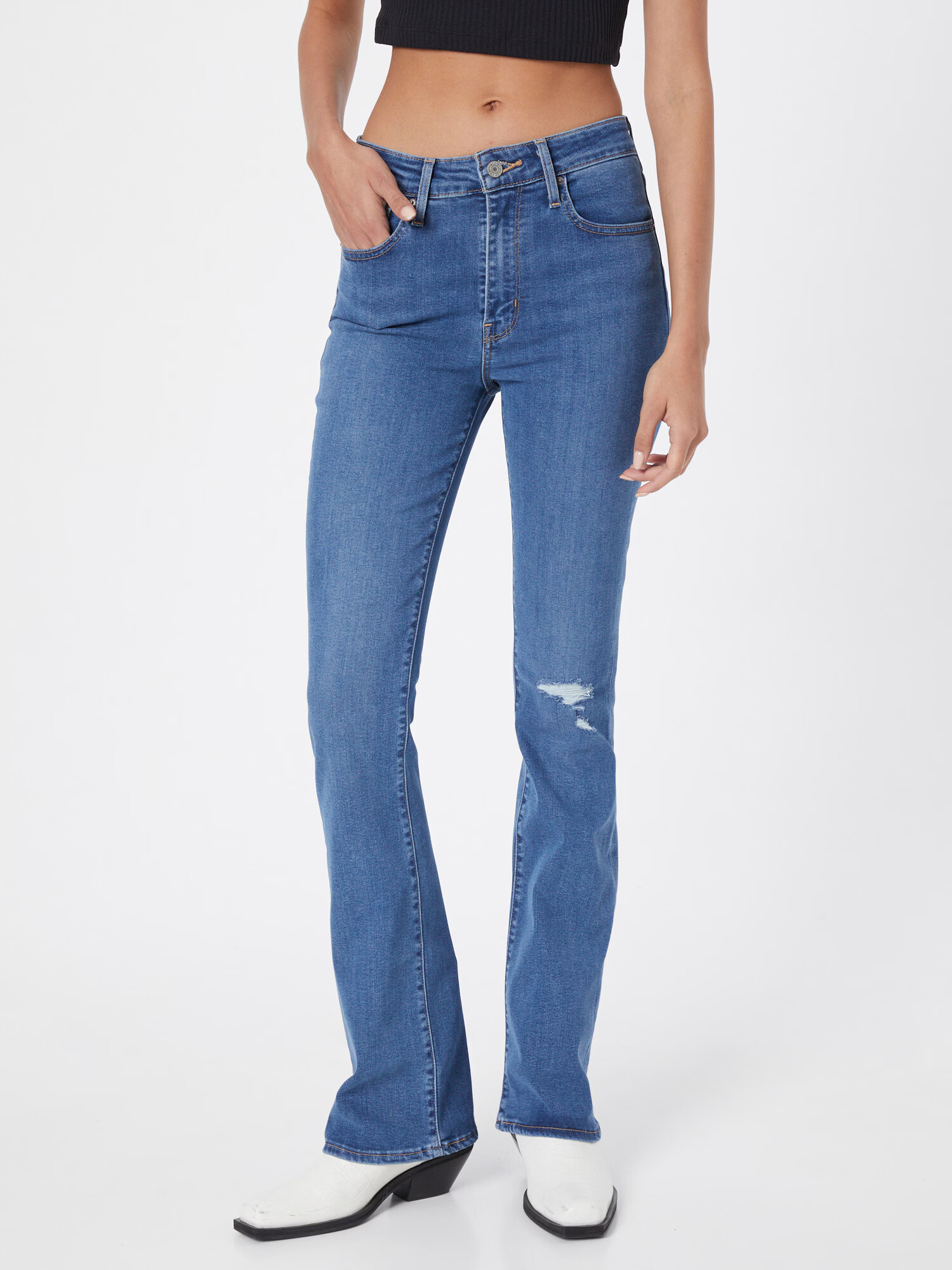 LEVI'S Kavbojke '725™ HIGH RISE BOOTCUT' moder denim - Pepit.si