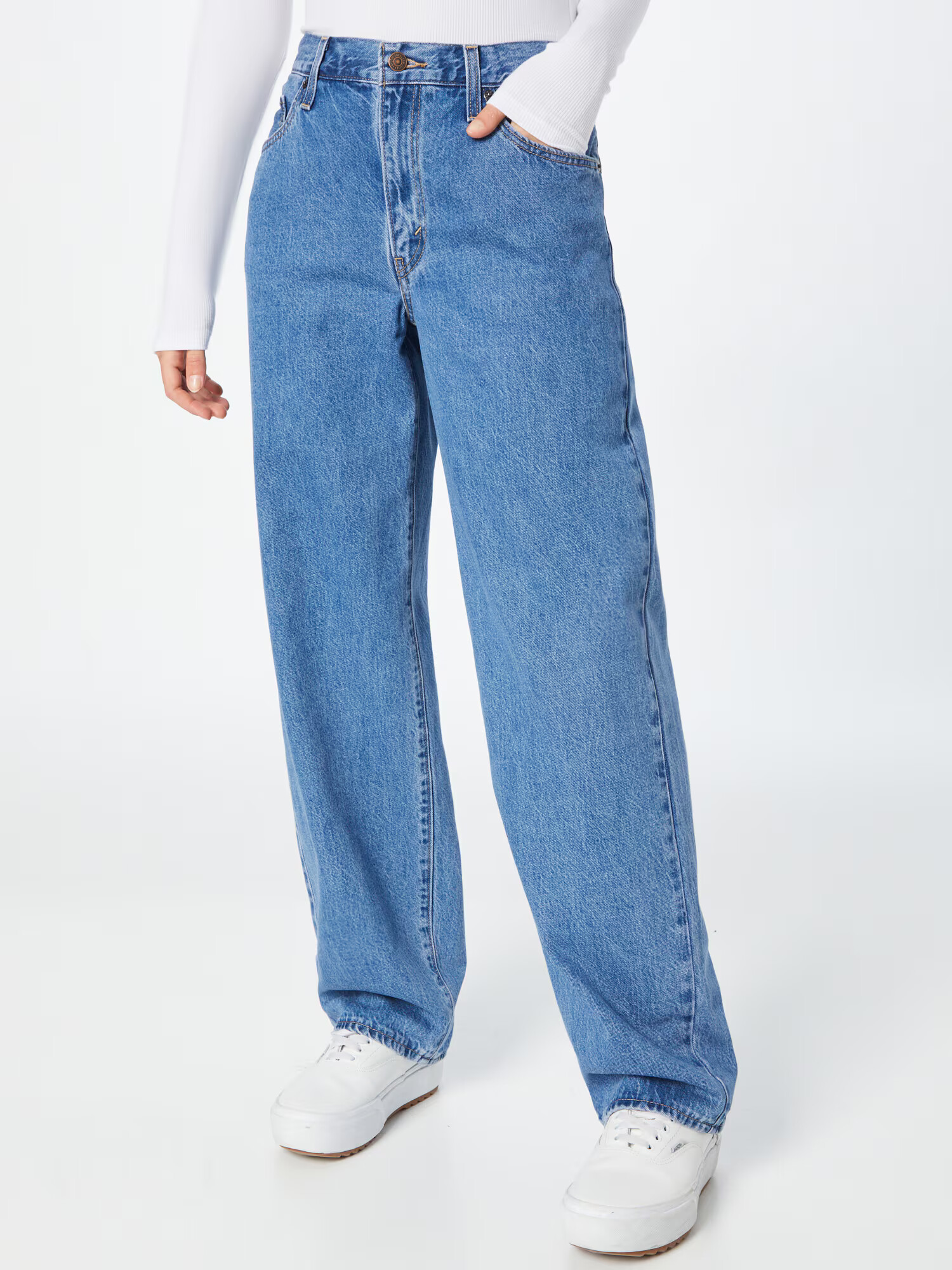 LEVI'S Kavbojke 'Baggy Dad' moder denim - Pepit.si