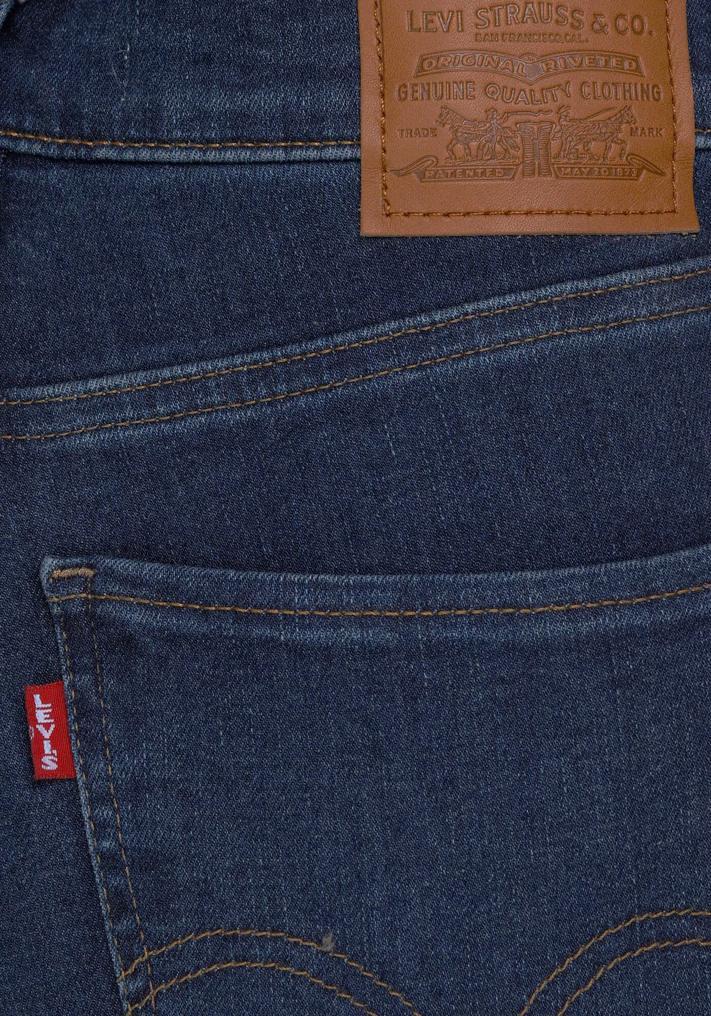 LEVI'S Kavbojke temno modra - Pepit.si