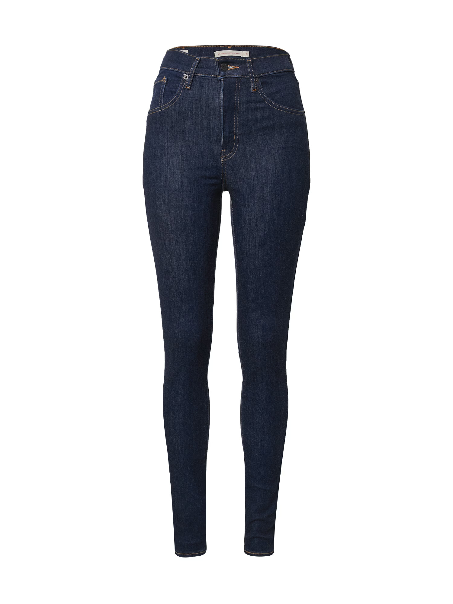 LEVI'S Kavbojke 'MILE HIGH SUPER SKINNY DARK INDIGO - FLAT FINISH' moder denim - Pepit.si