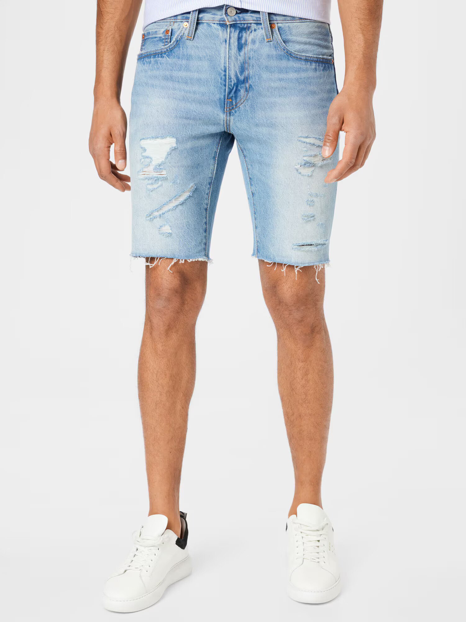 LEVI'S Kavbojke '405™ STANDARD SHORT' moder denim - Pepit.si