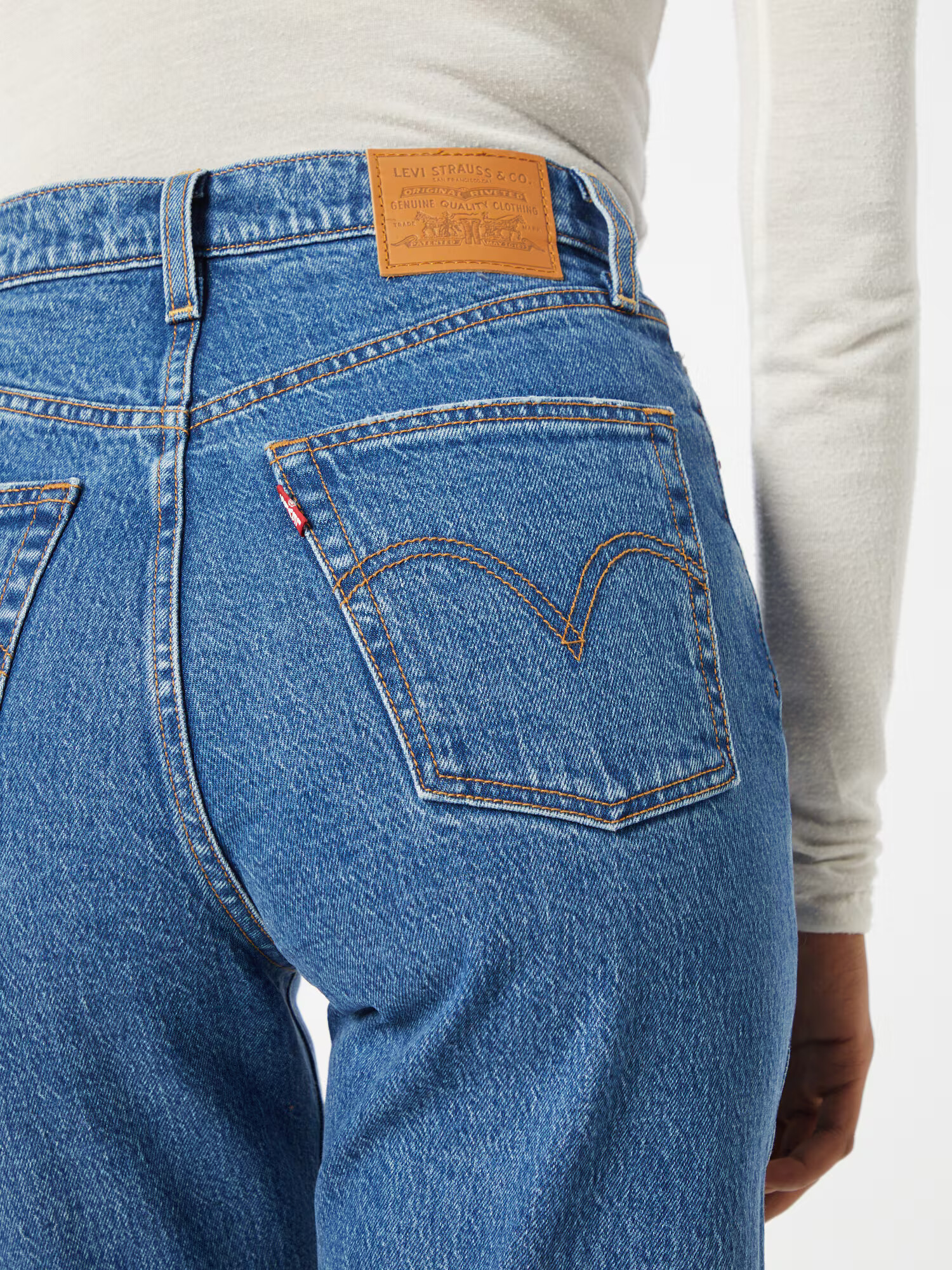 LEVI'S Kavbojke 'Ribcage' moder denim - Pepit.si