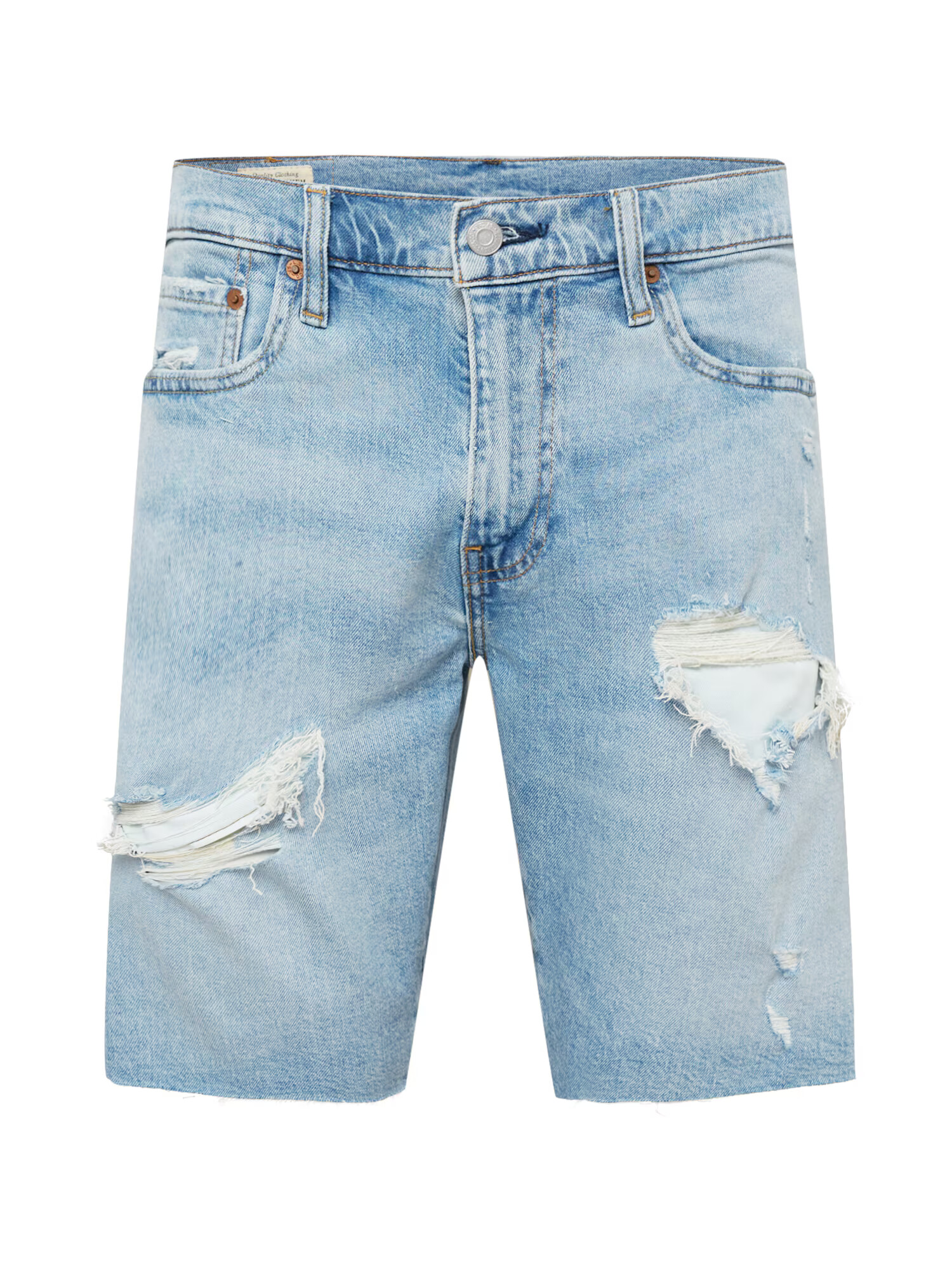 LEVI'S Kavbojke '412 SLIM SHORT LIGHT INDIGO - WORN IN' moder denim - Pepit.si