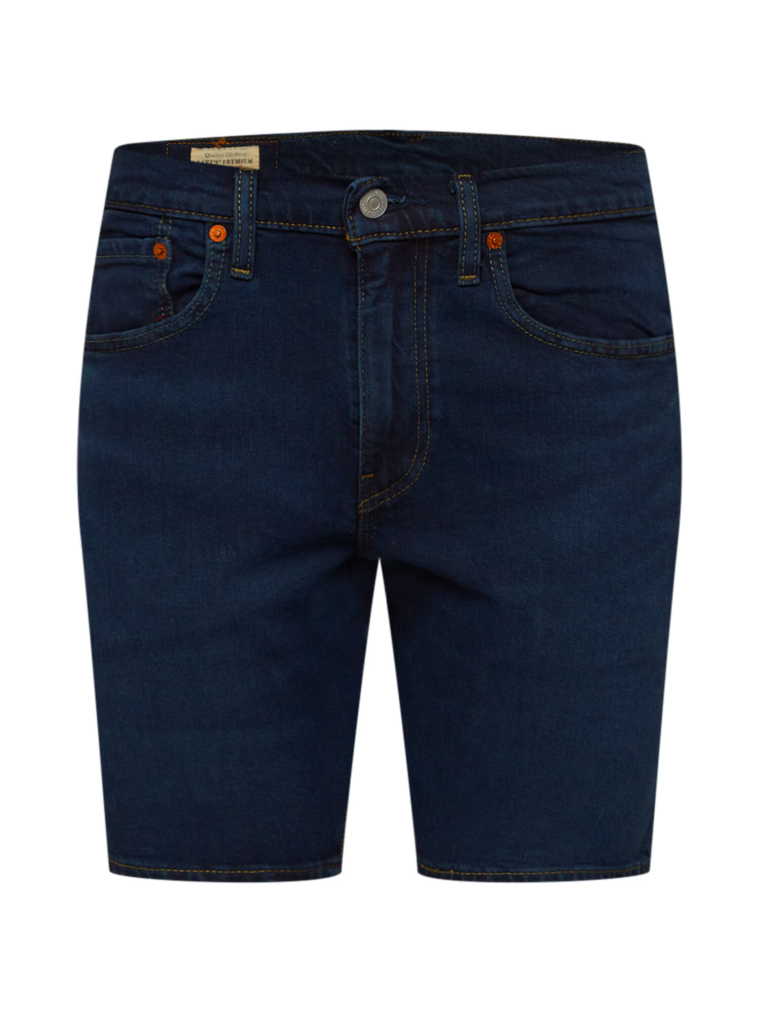 LEVI'S Kavbojke 'SLIM SHORT' temno modra - Pepit.si