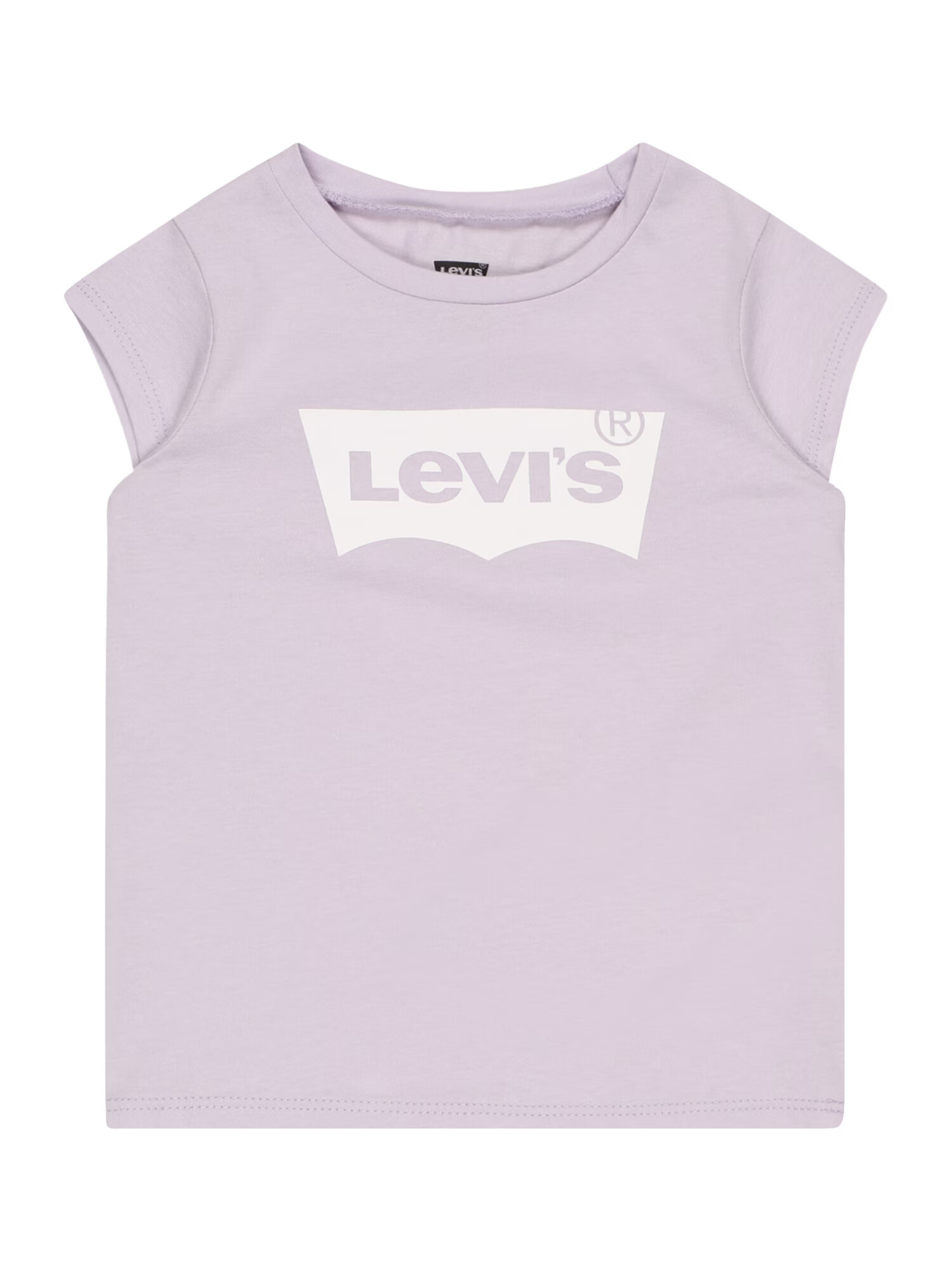 LEVI'S Majica 'BATWING' pastelno lila / bela - Pepit.si